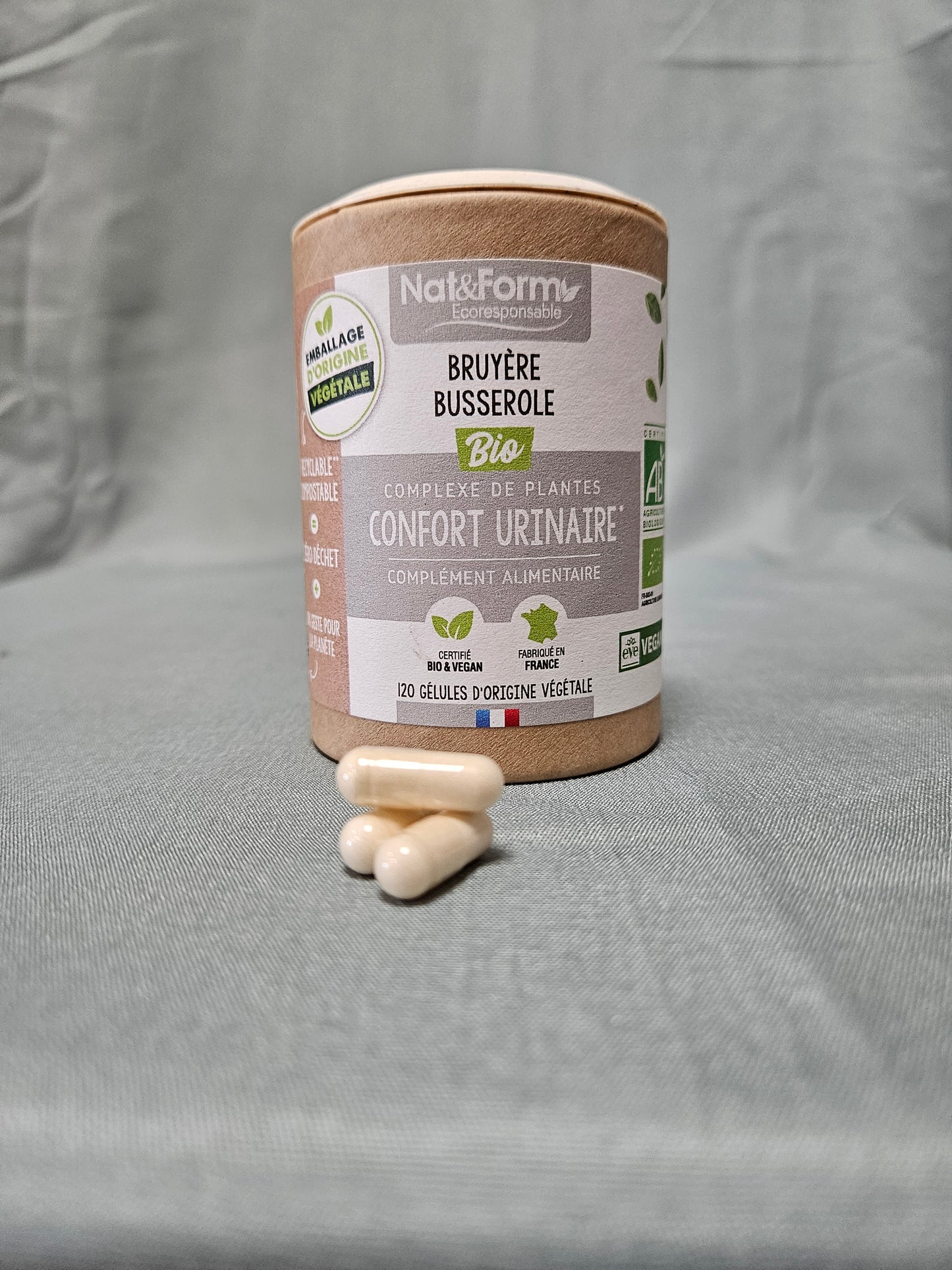 Bruyère Busserole confort urinaire 120 gélules nat et form