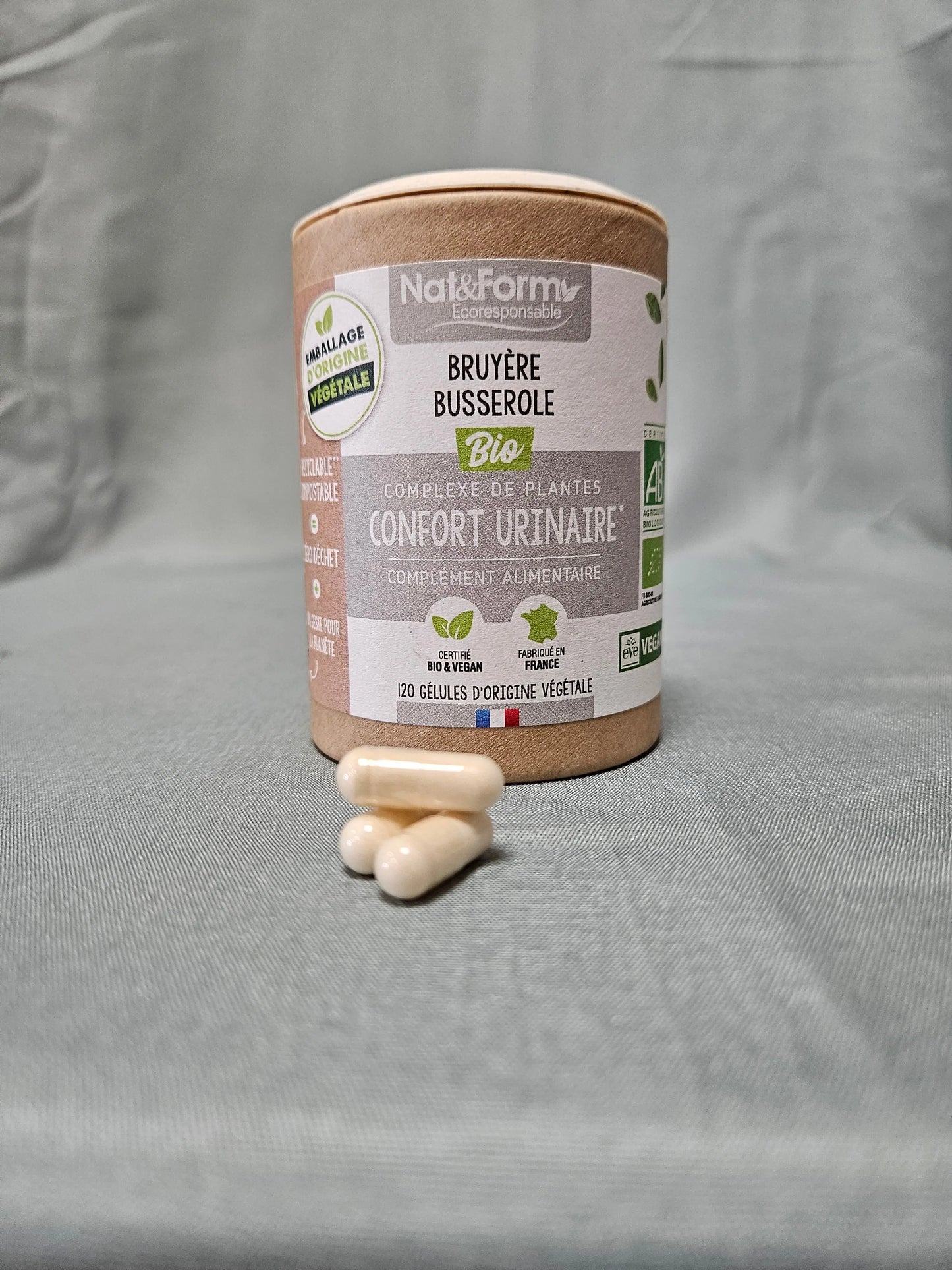 Bruyère Busserole confort urinaire 120 gélules nat et form Ma boutique