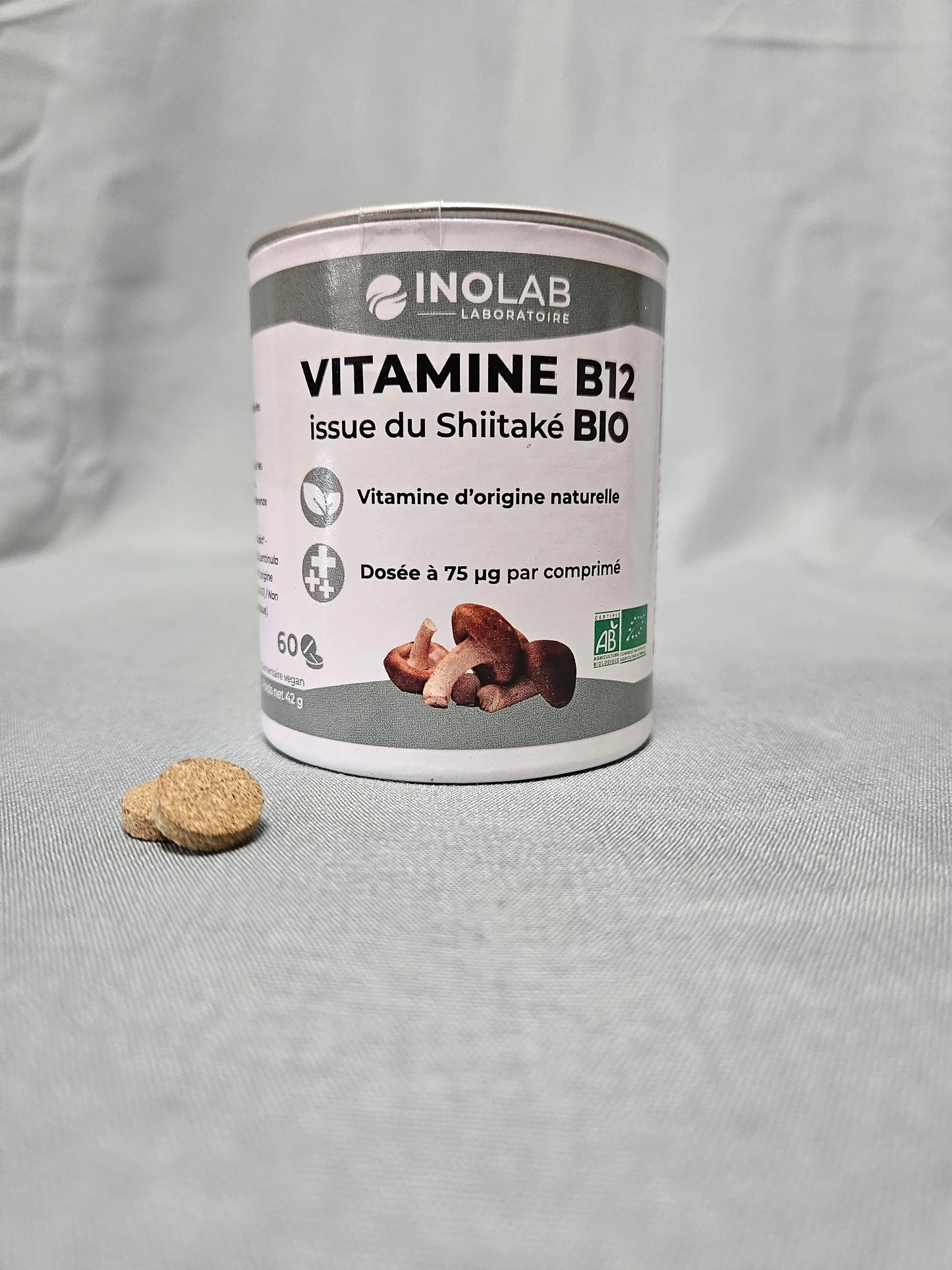 Vitamine B12 60 gélules inolab Ma boutique