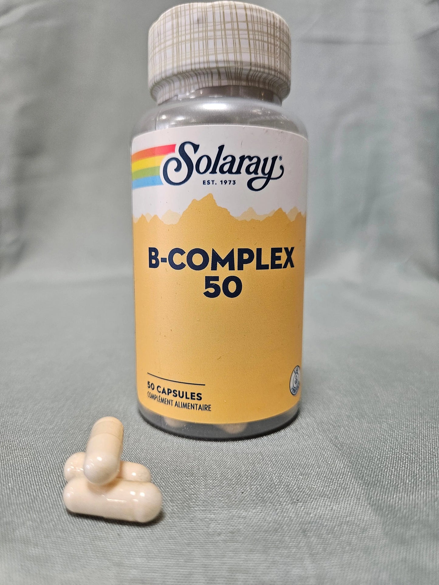 Vitamine B complexe 50 gélules solaray Ma boutique