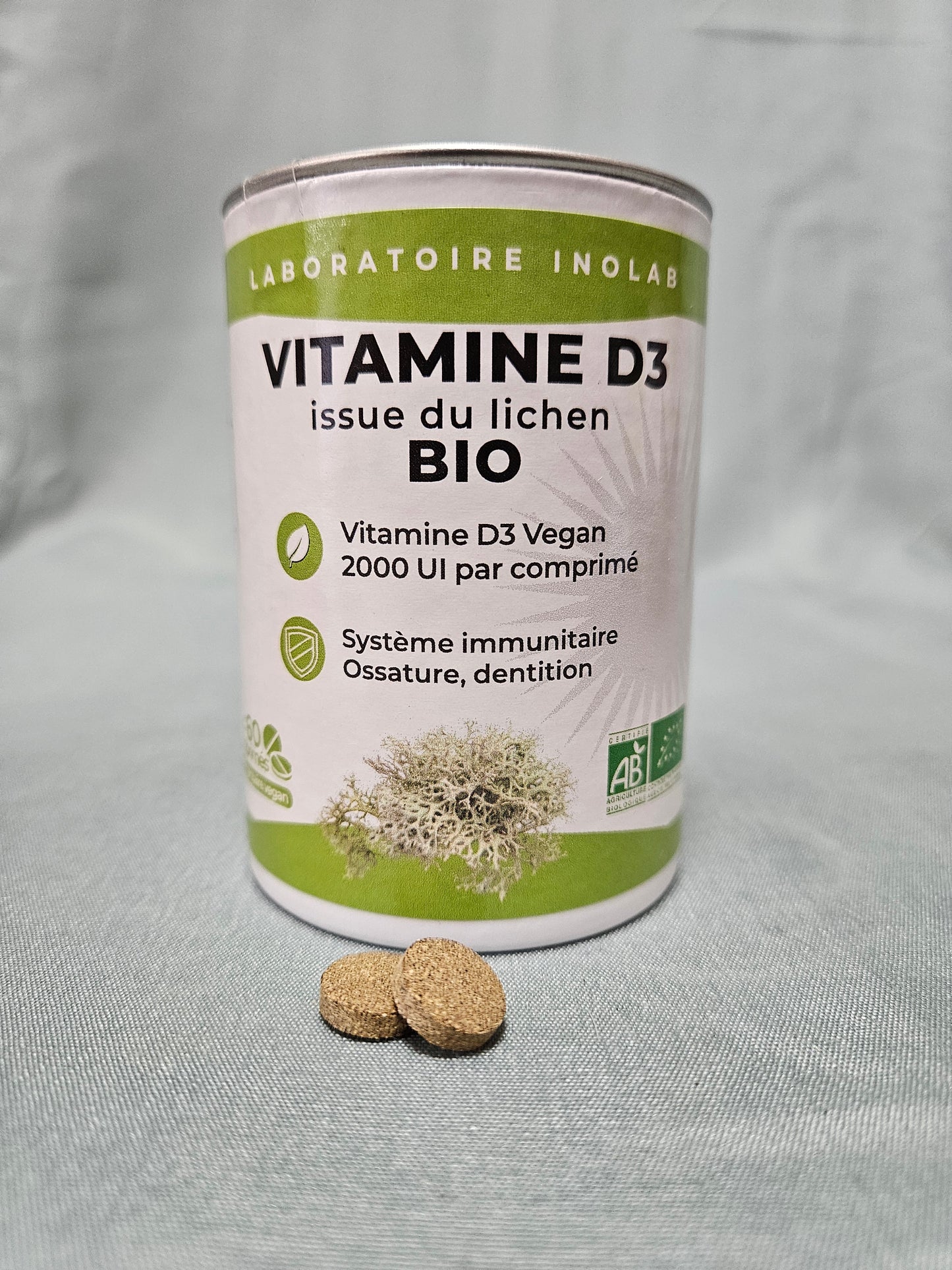 Vitamine D3 gélules inolab