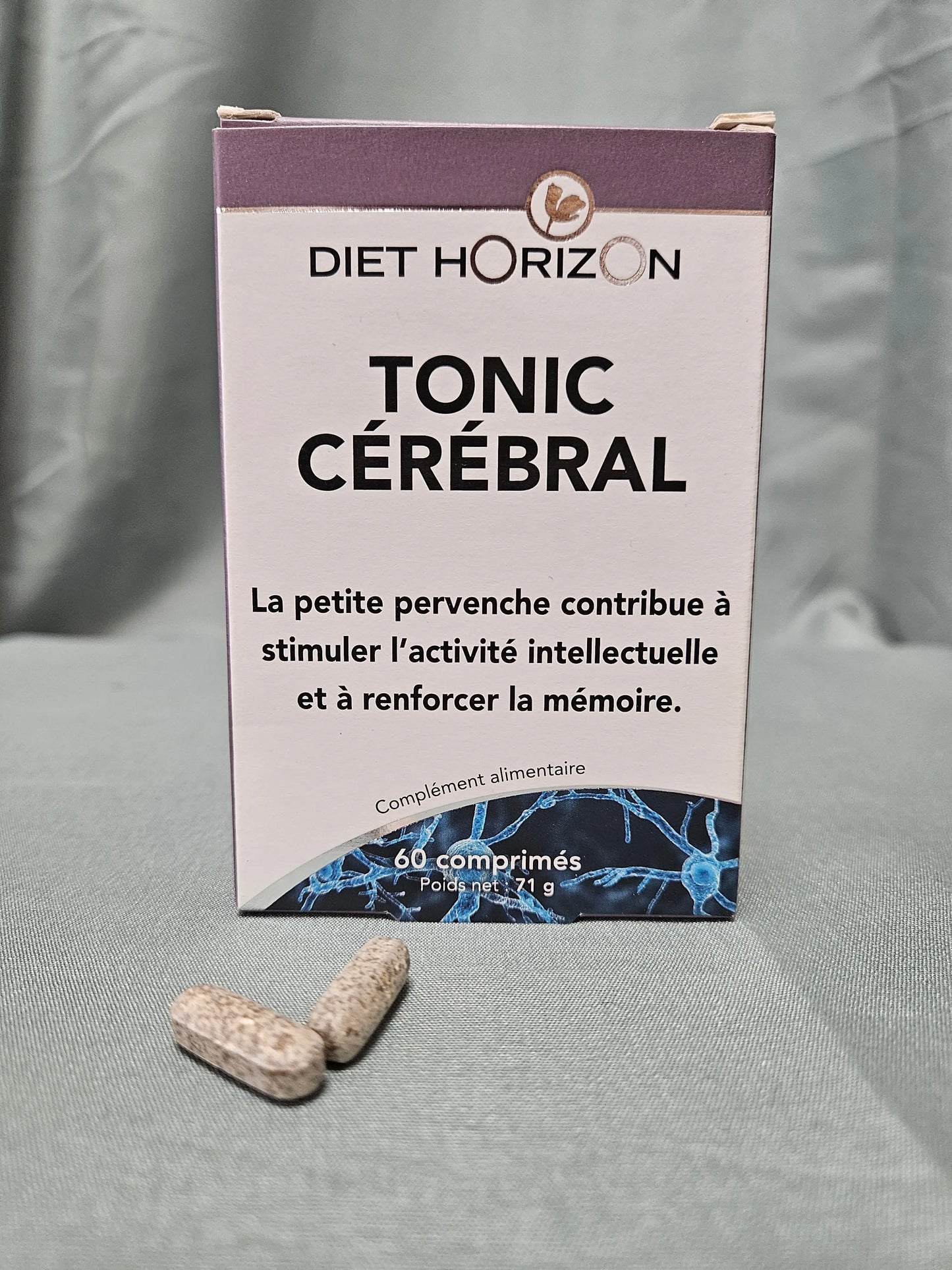 Tonic cérébral 60 comprimes diethorizon Ma boutique