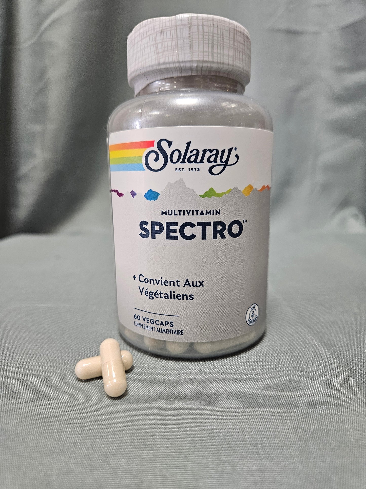 Spectro multi vitamines minéraux et plantes 60 gélules solaray Ma boutique