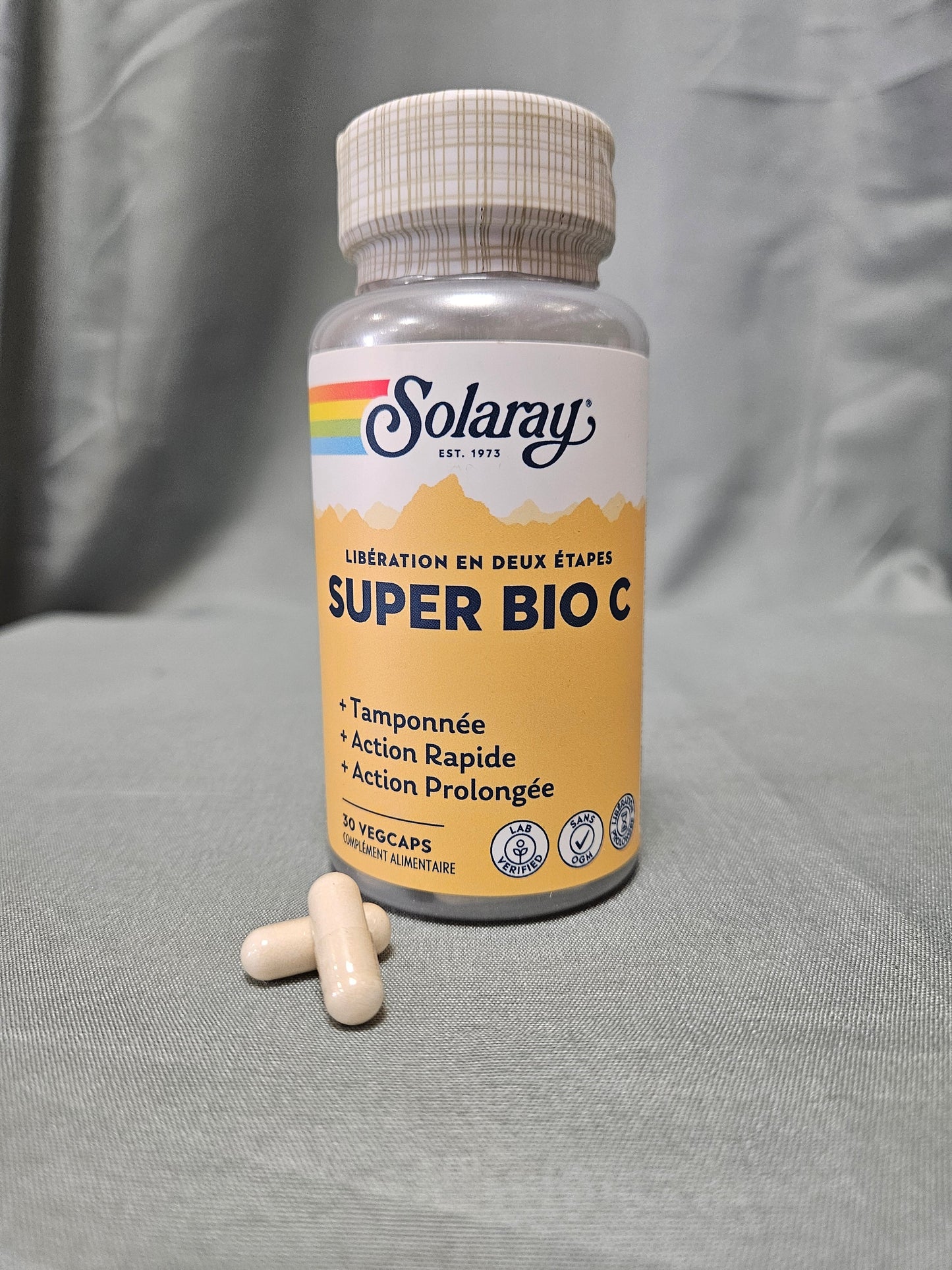 Super bio C ( vitamine C ) 30 gélules solaray Ma boutique