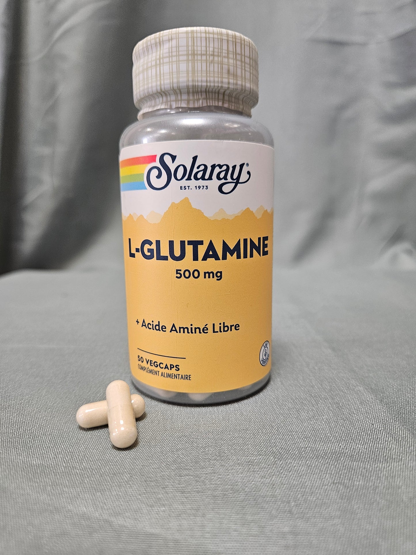 L glutamine 50 comprimés solaray