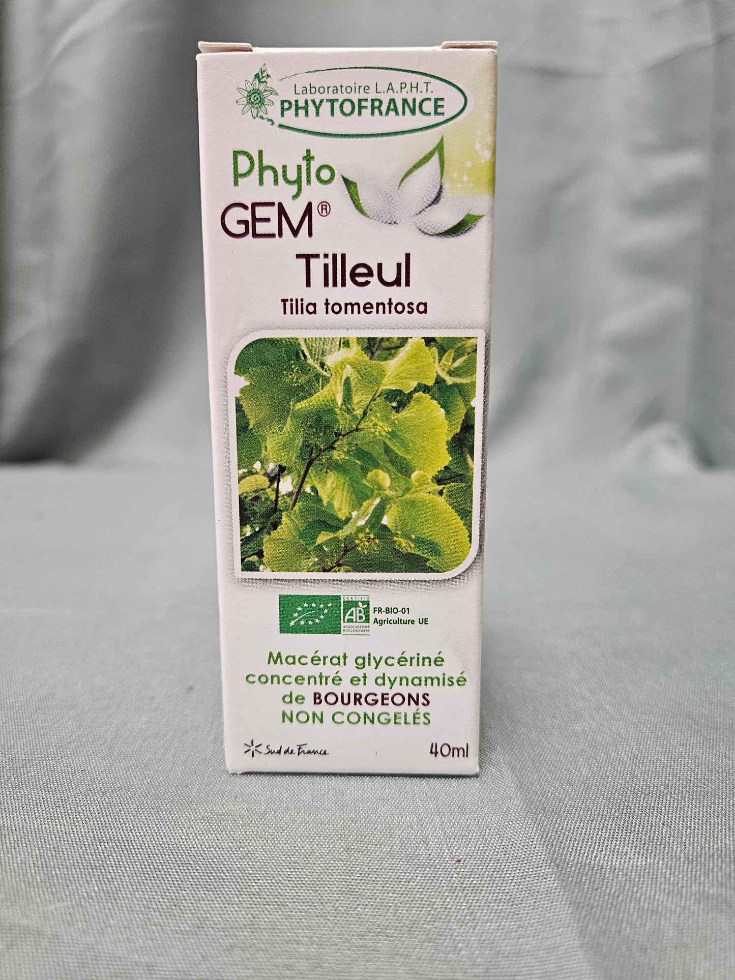 Phyto gem Macérât de bourgeons de Tilleul 40 ml phytofrance Ma boutique