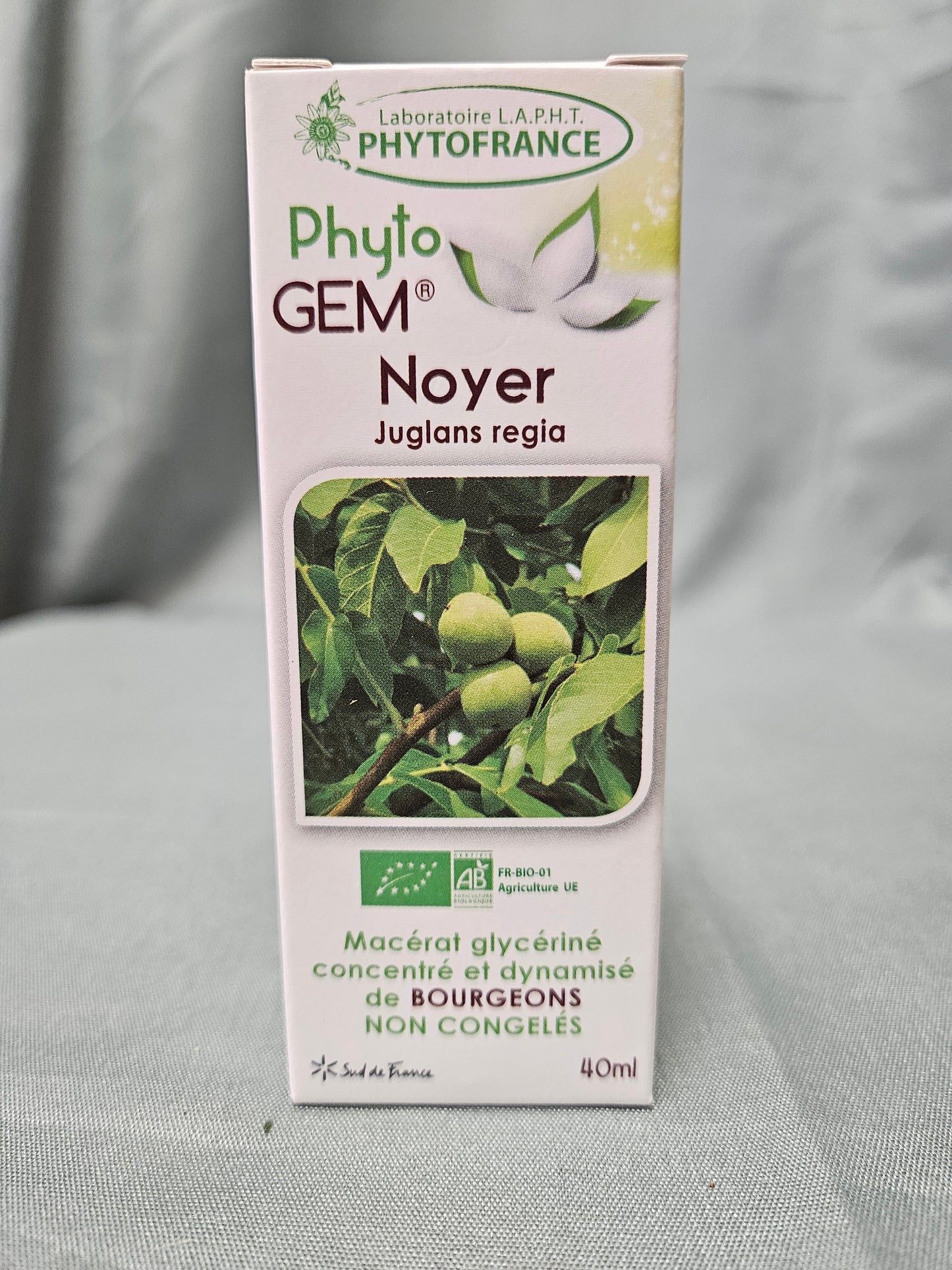 Phyto gem Macérât de bourgeons de Noyer 40 ml phytofrance Ma boutique
