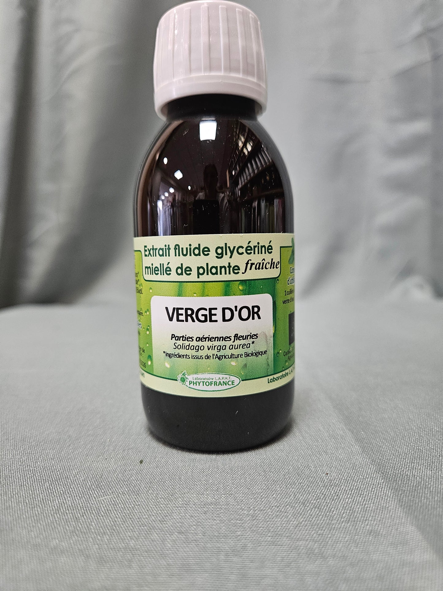 Extrait glycériné Verge d'or 125 ml phytofrance