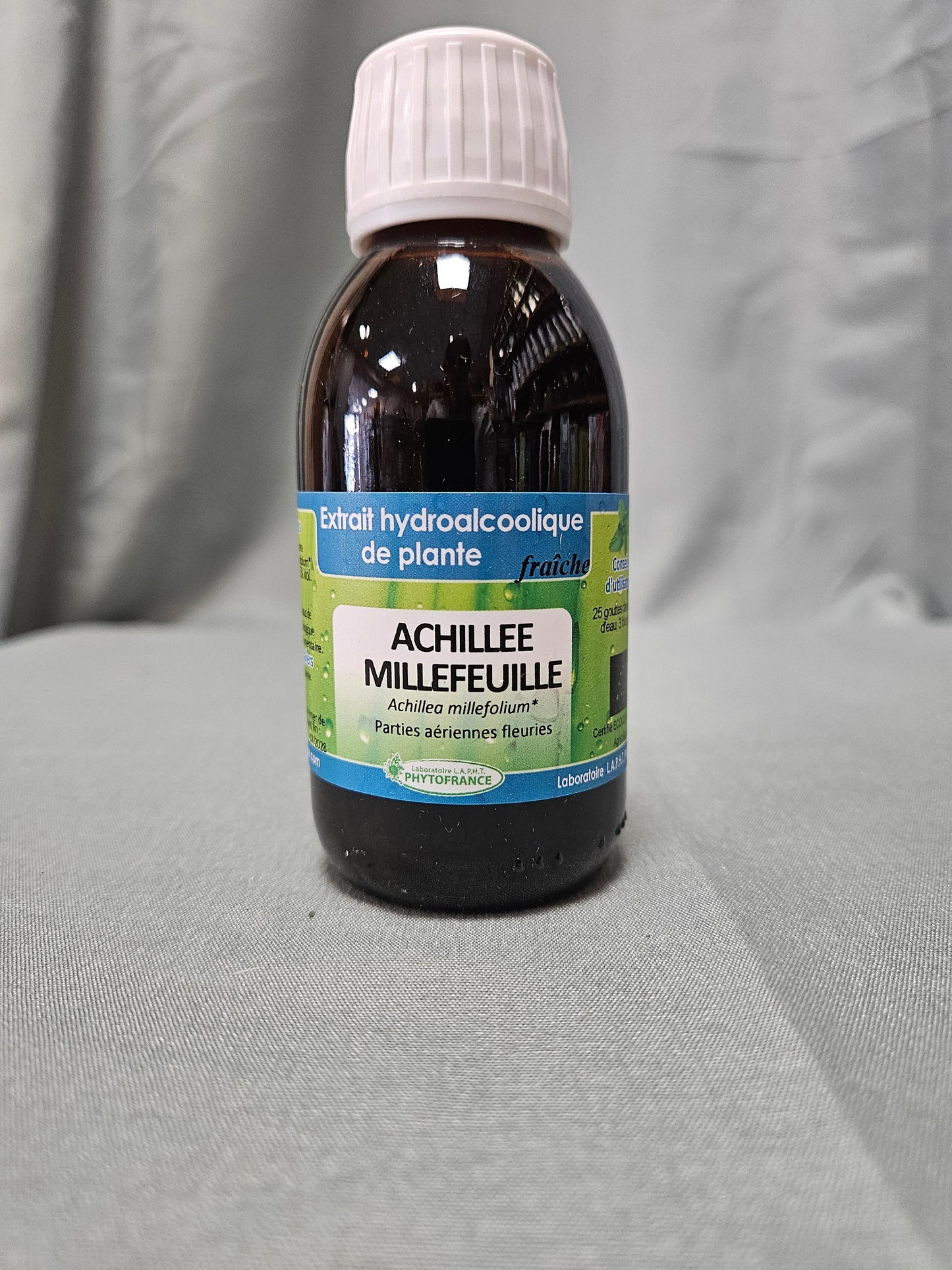 Teinture mère achillée millefeuille 125 ml phytofrance Ma boutique