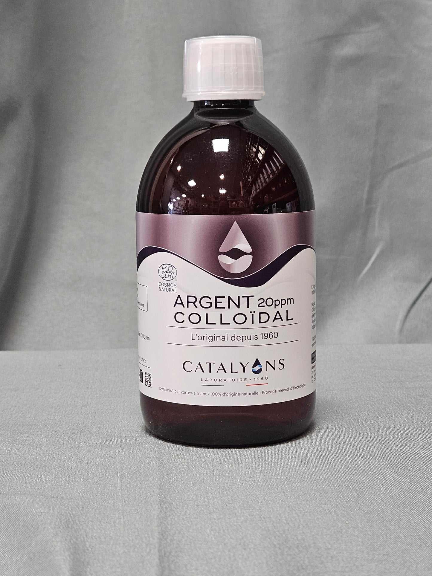 Argent colloïdal 20 ppm catalyon