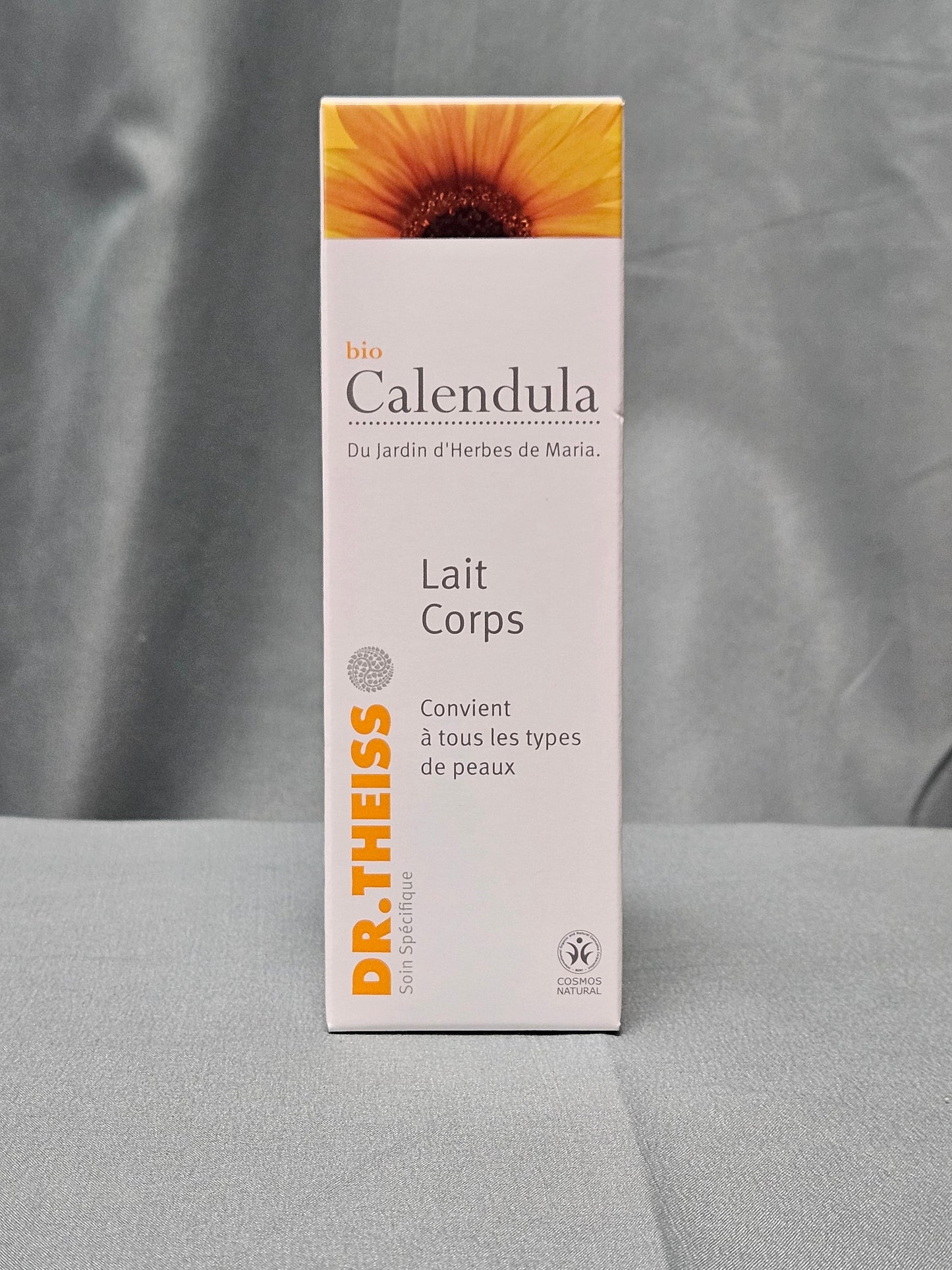 Lait corps calendula Dr.Theiss La farigoule mille et une plante