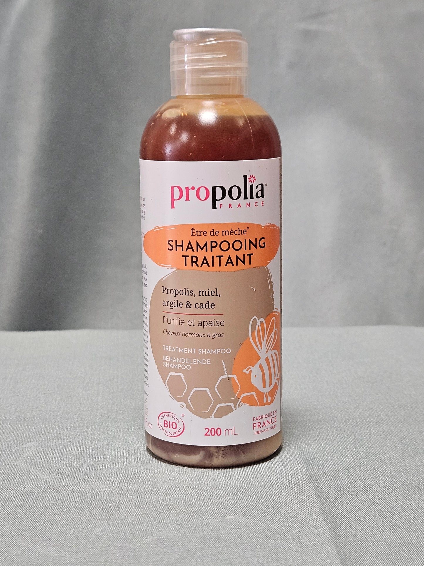 Shampooing traitant propolis cade argile Propolia