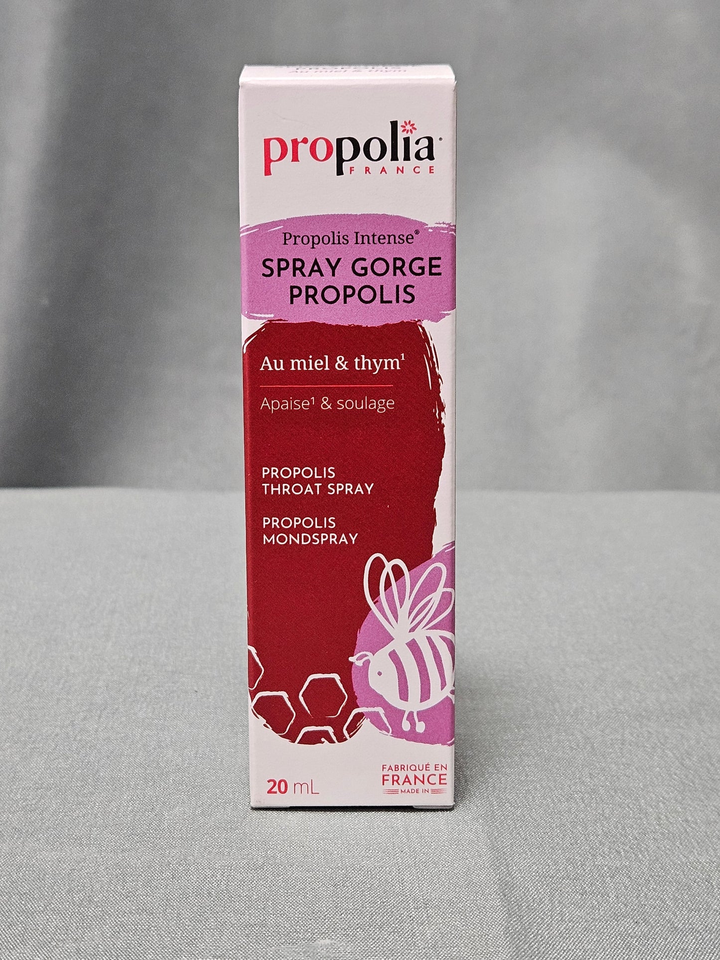 Spray gorge apaisant miel thym propolis Propolia La farigoule mille et une plante