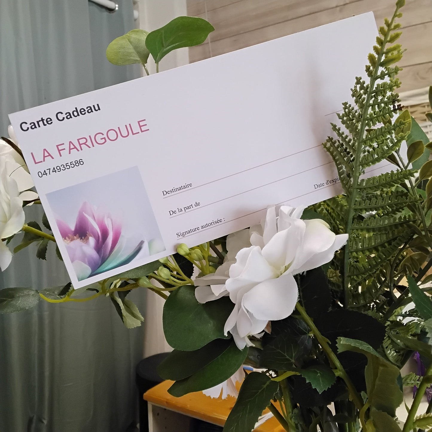 Carte cadeau La farigoule mille et une plante