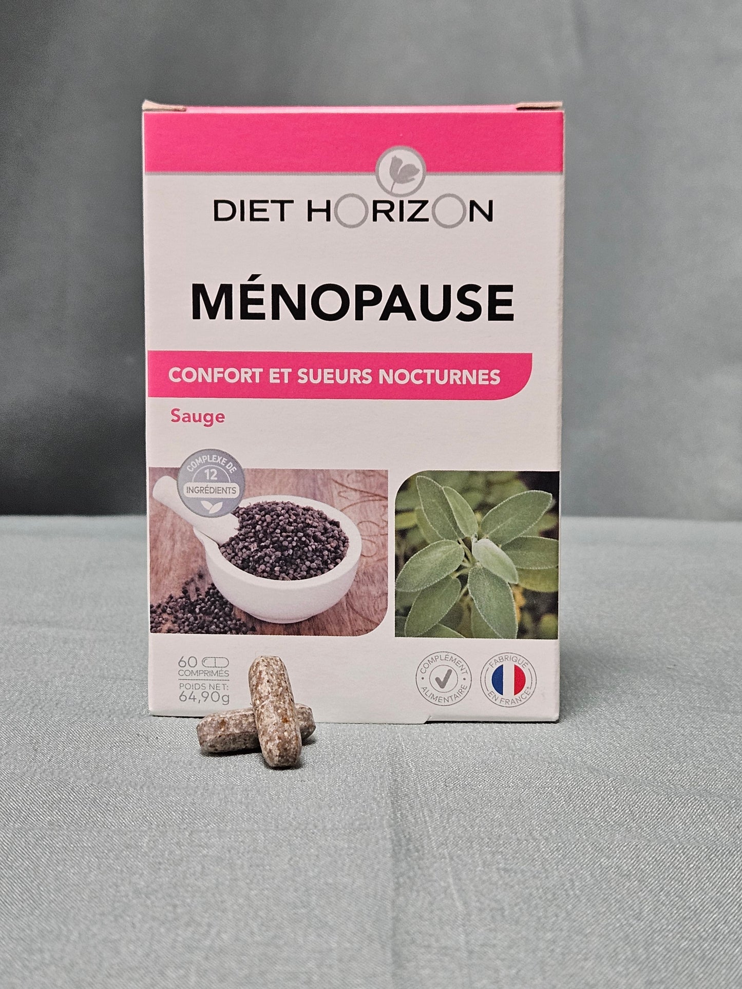 Menopause 60 comprimés diet horizon La farigoule mille et une plante