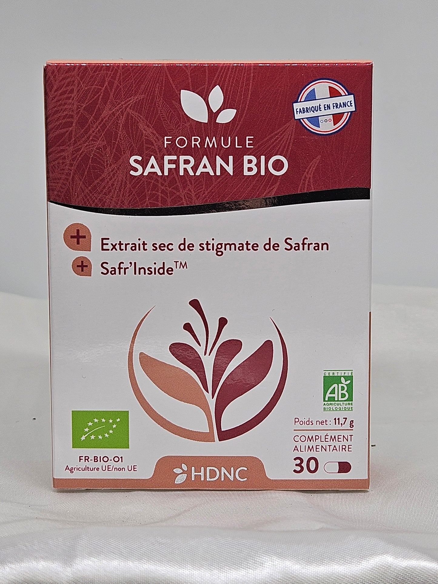 Formule safran 30 comprimés Hdnc La farigoule mille et une plante