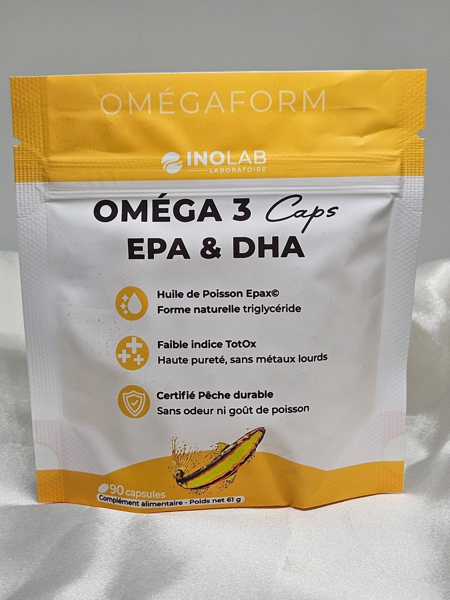 Omegaform 90 gélules inolab La farigoule mille et une plante