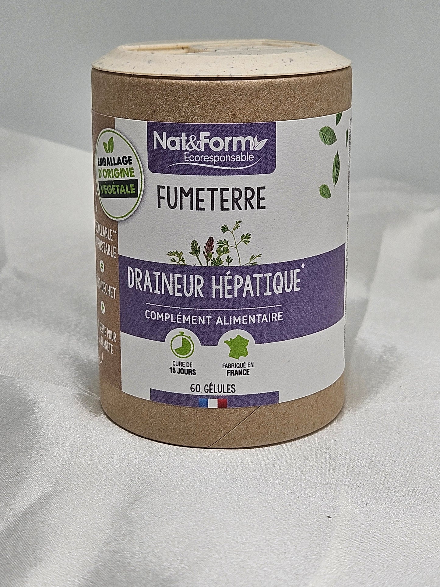Fumeterre 60 gélules nat et form La farigoule mille et une plante
