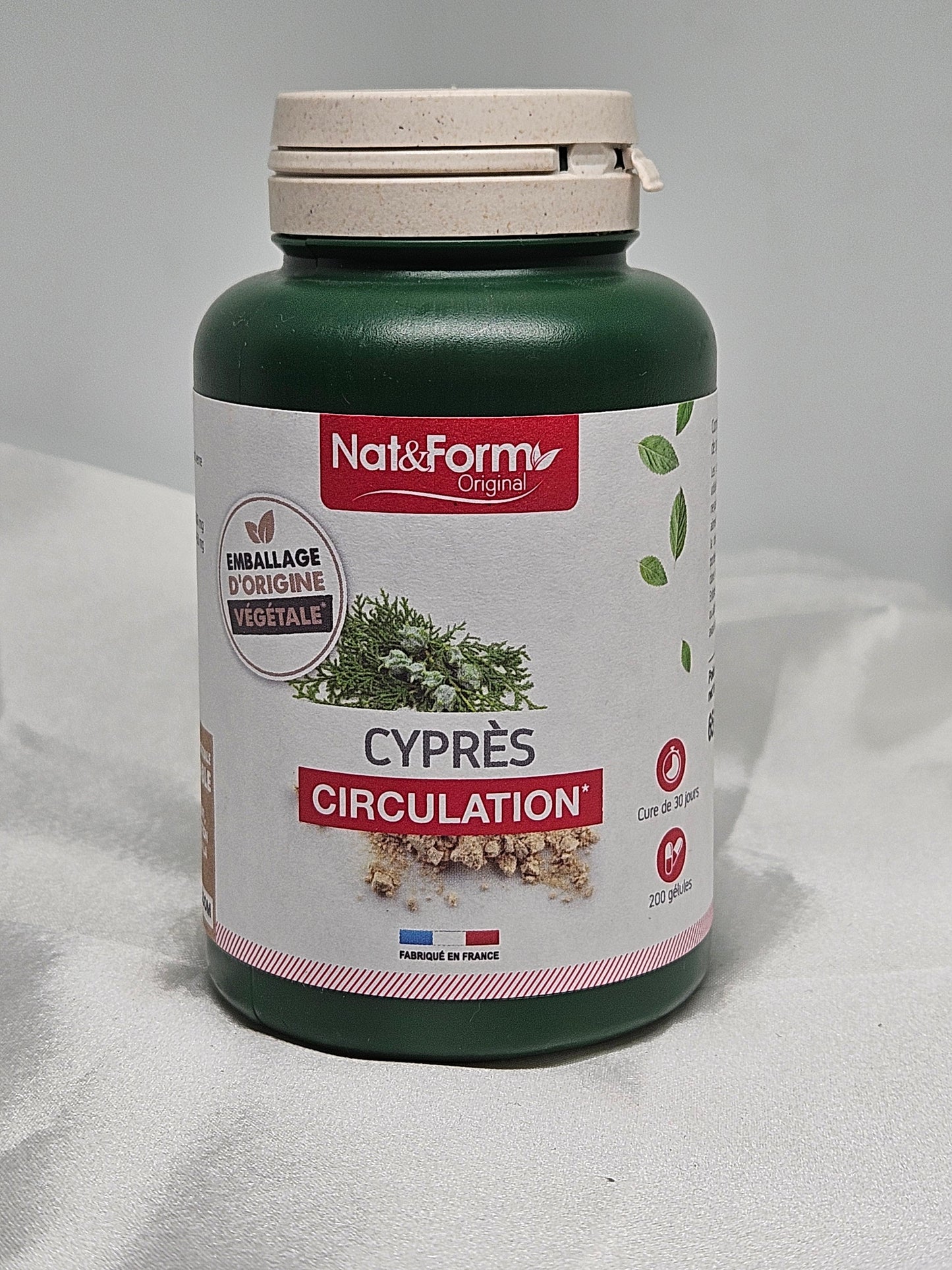 Cyprès 200 gélules nat et form La farigoule mille et une plante