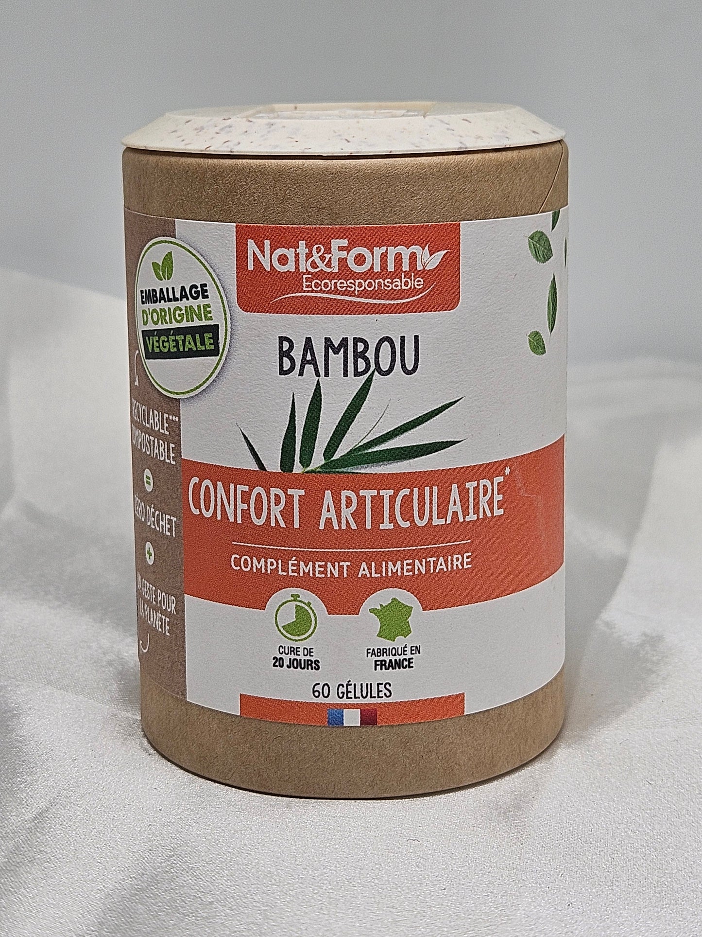 Bambou 60 gélules nat et form La farigoule mille et une plante
