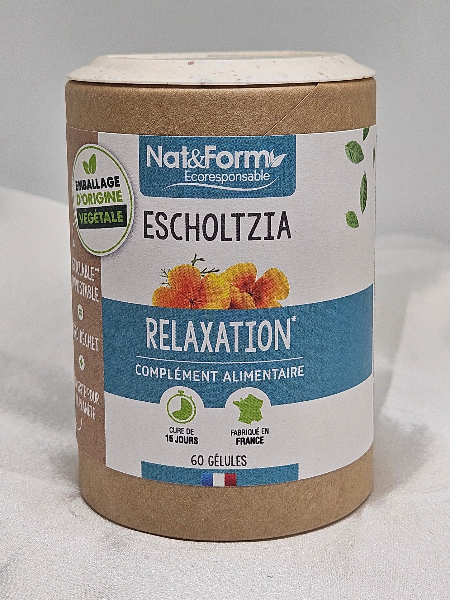 Escholtzia 60 gélules nat et form La farigoule mille et une plante
