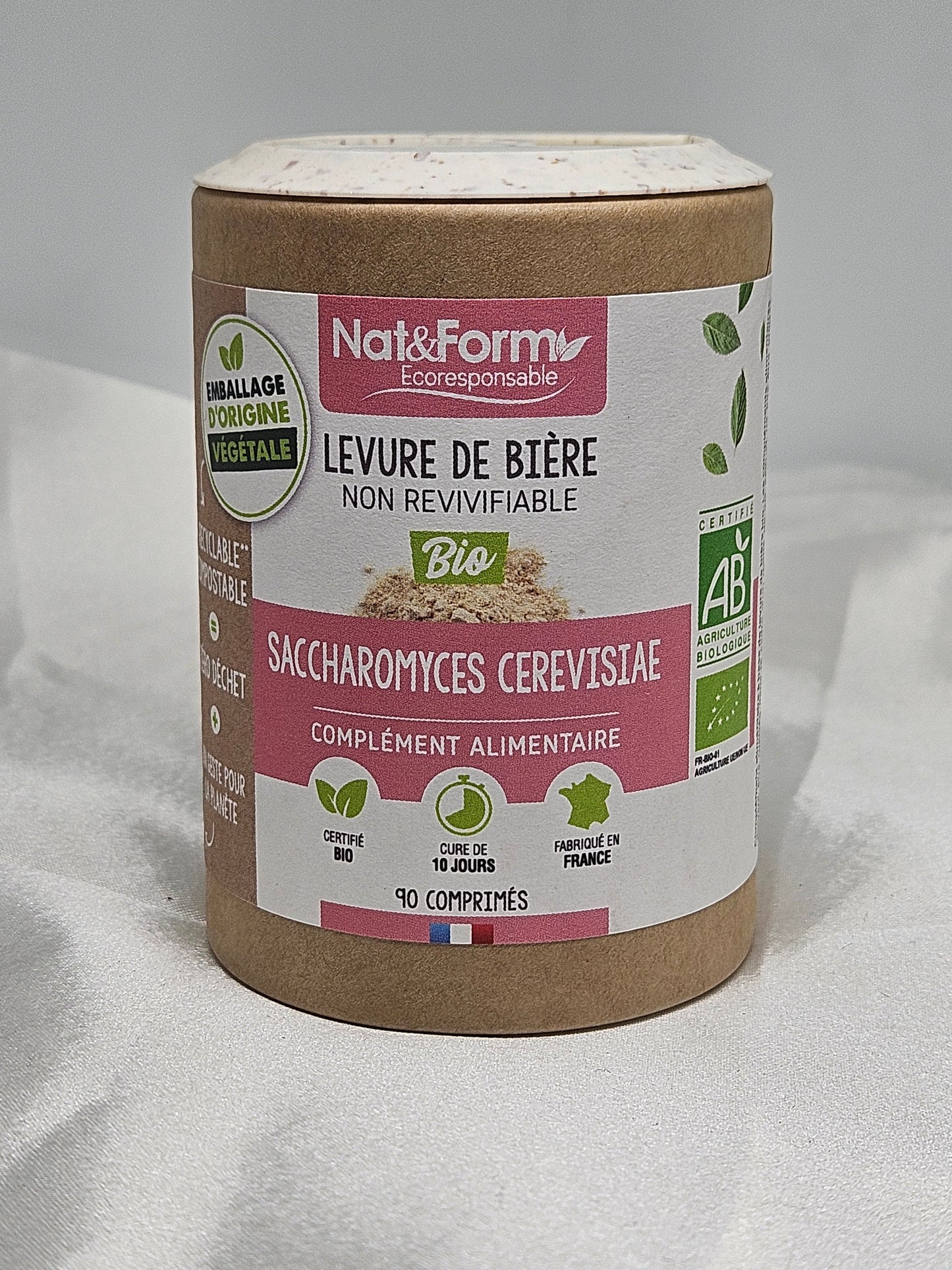 Levure de bière bio 90 gélules nat et form La farigoule mille et une plante