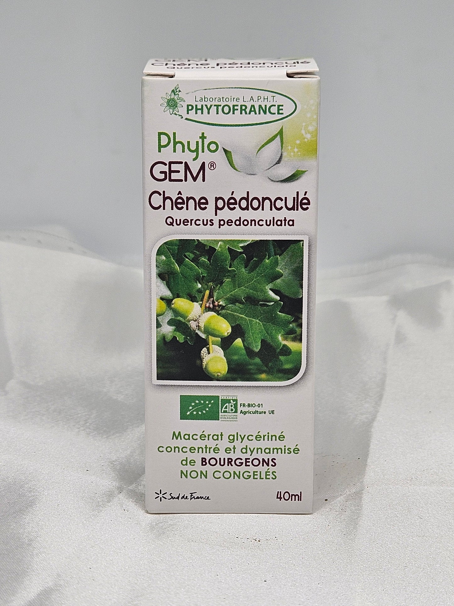 Phyto gem Macérât de bourgeons Chêne 40 ml phytofrance La farigoule mille et une plante