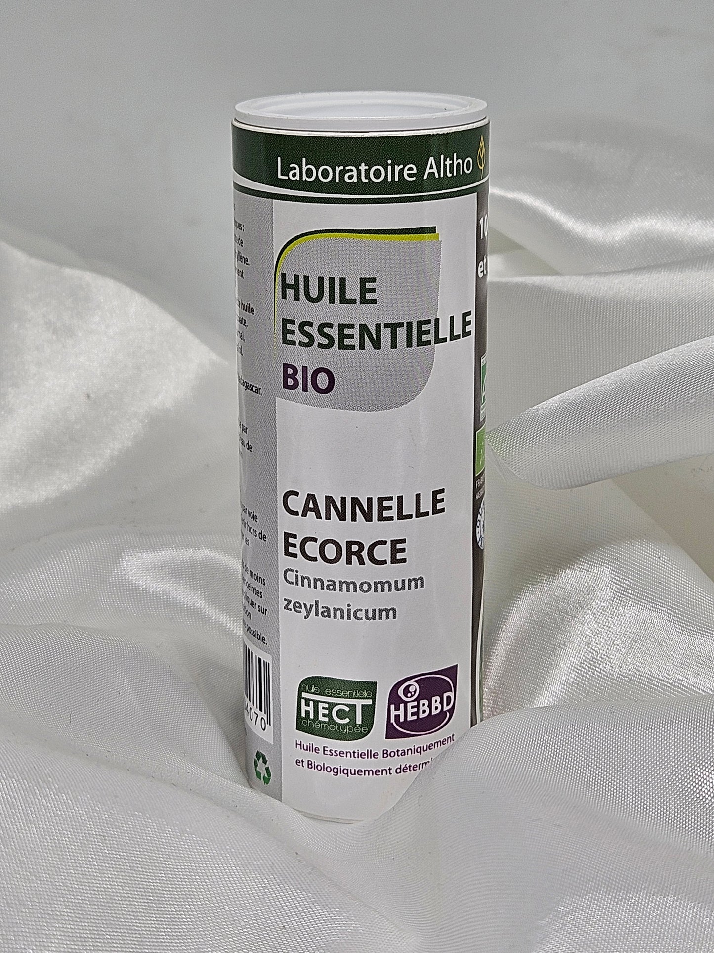 Huile essentielle cannelle écorce 5 ml laboratoire altho