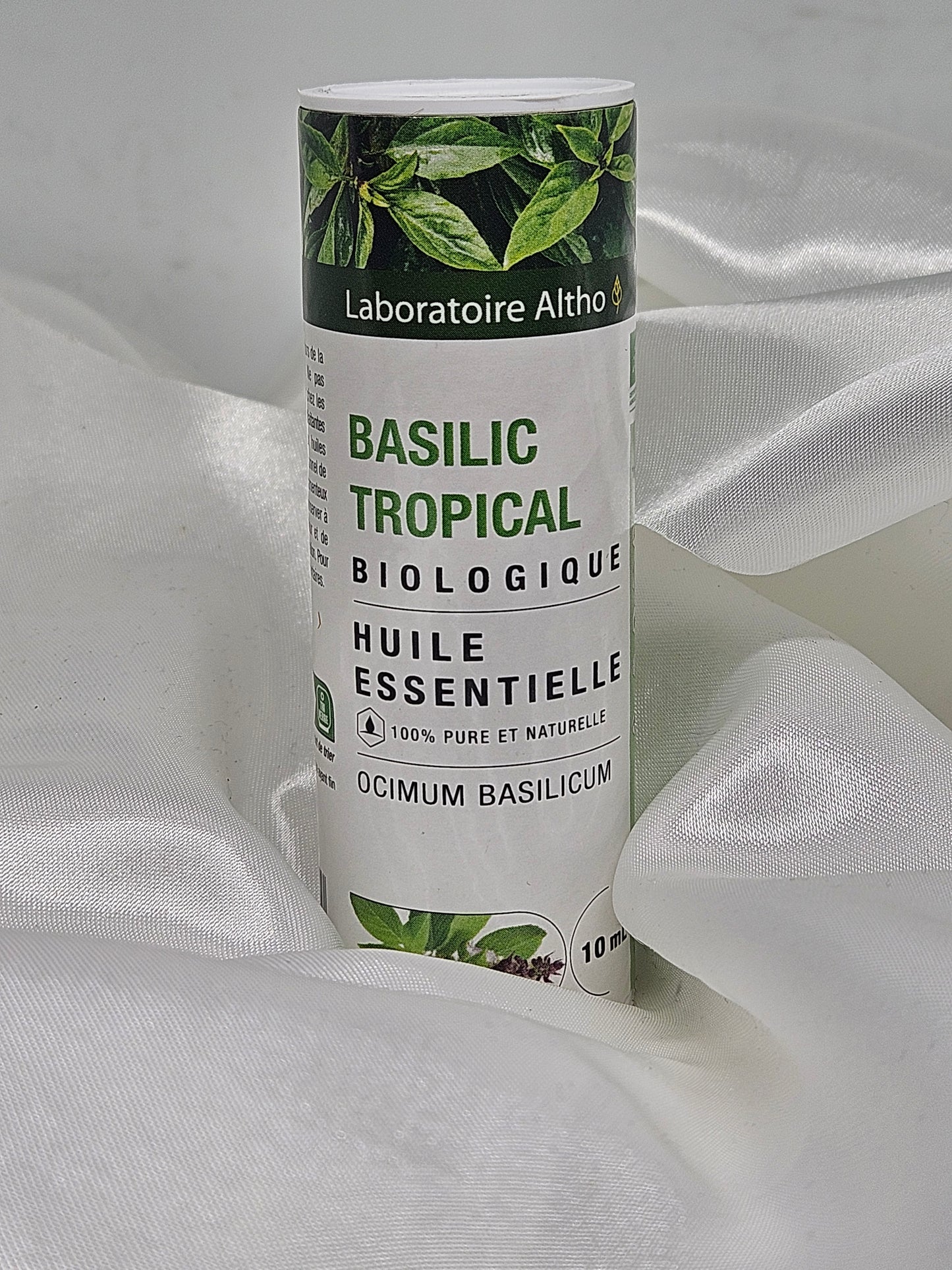 Huile essentielle basilic tropicale 10 ml laboratoire altho