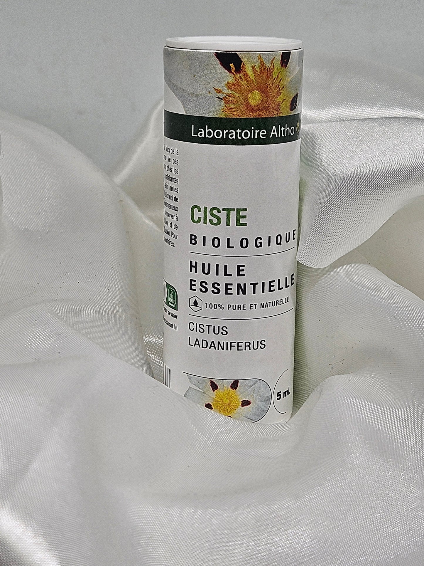 Huile essentielle ciste 5 ml laboratoire altho La farigoule mille et une plante
