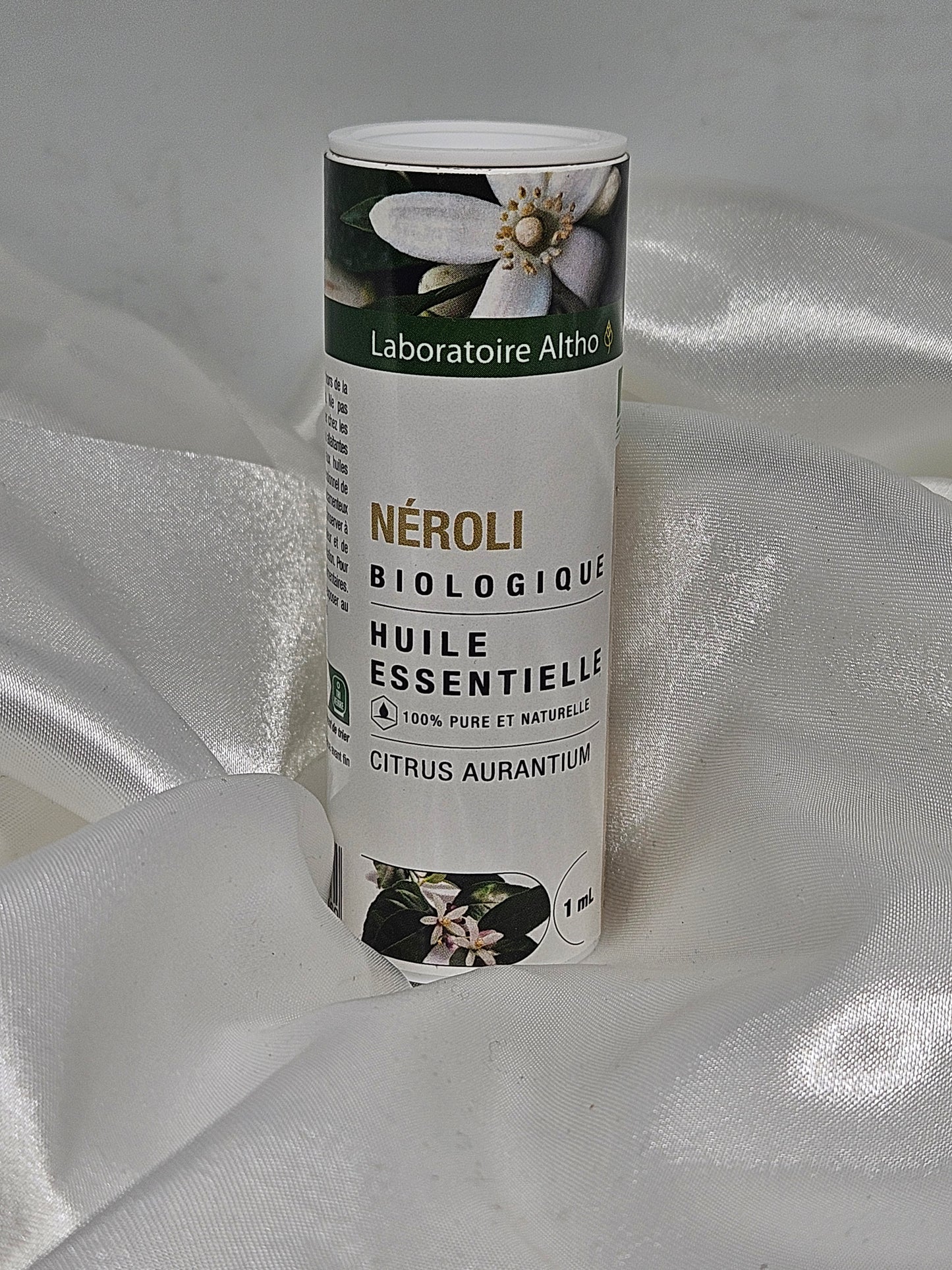 Huile essentielle néroli 1 ml laboratoire altho