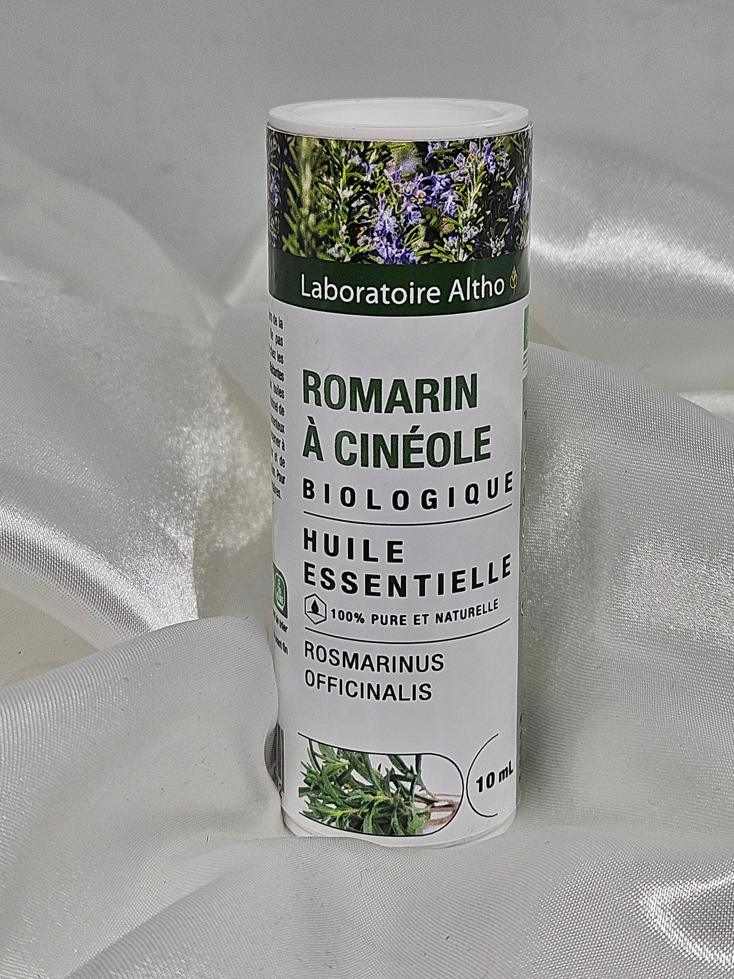 Huile essentielle romarin à cinéole 10 ml laboratoire altho La farigoule mille et une plante