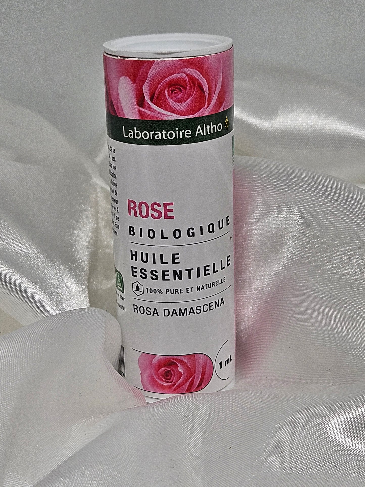 Huile essentielle rose 1 ml laboratoire altho