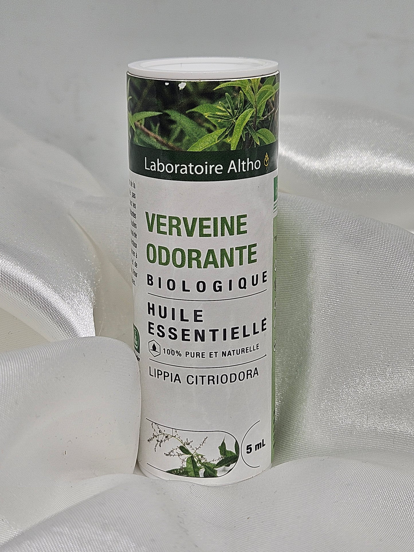Huile essentielle verveine 10 ml laboratoire altho