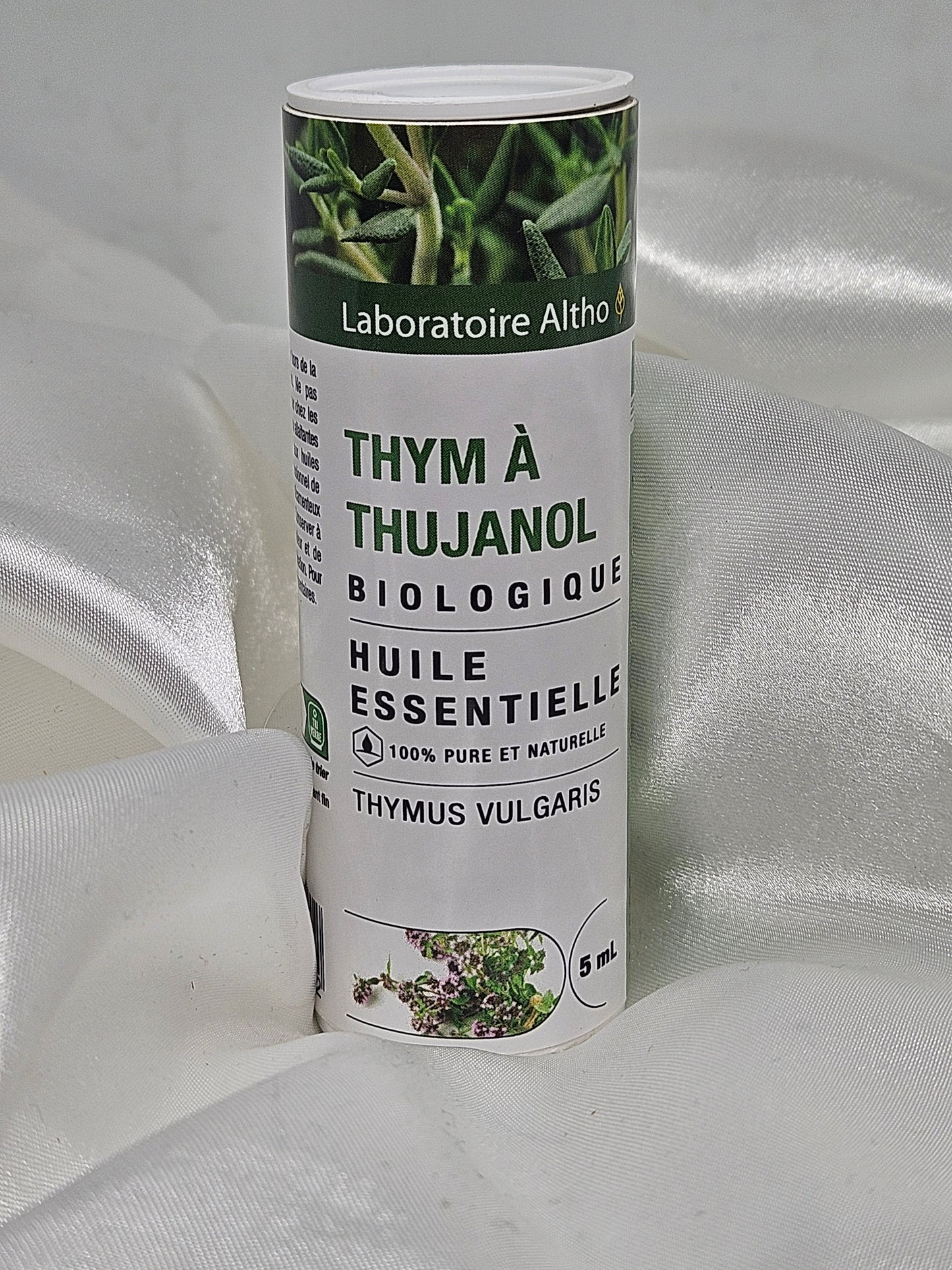 Huile essentielle thym thujanol 5 ml laboratoire altho La farigoule mille et une plante