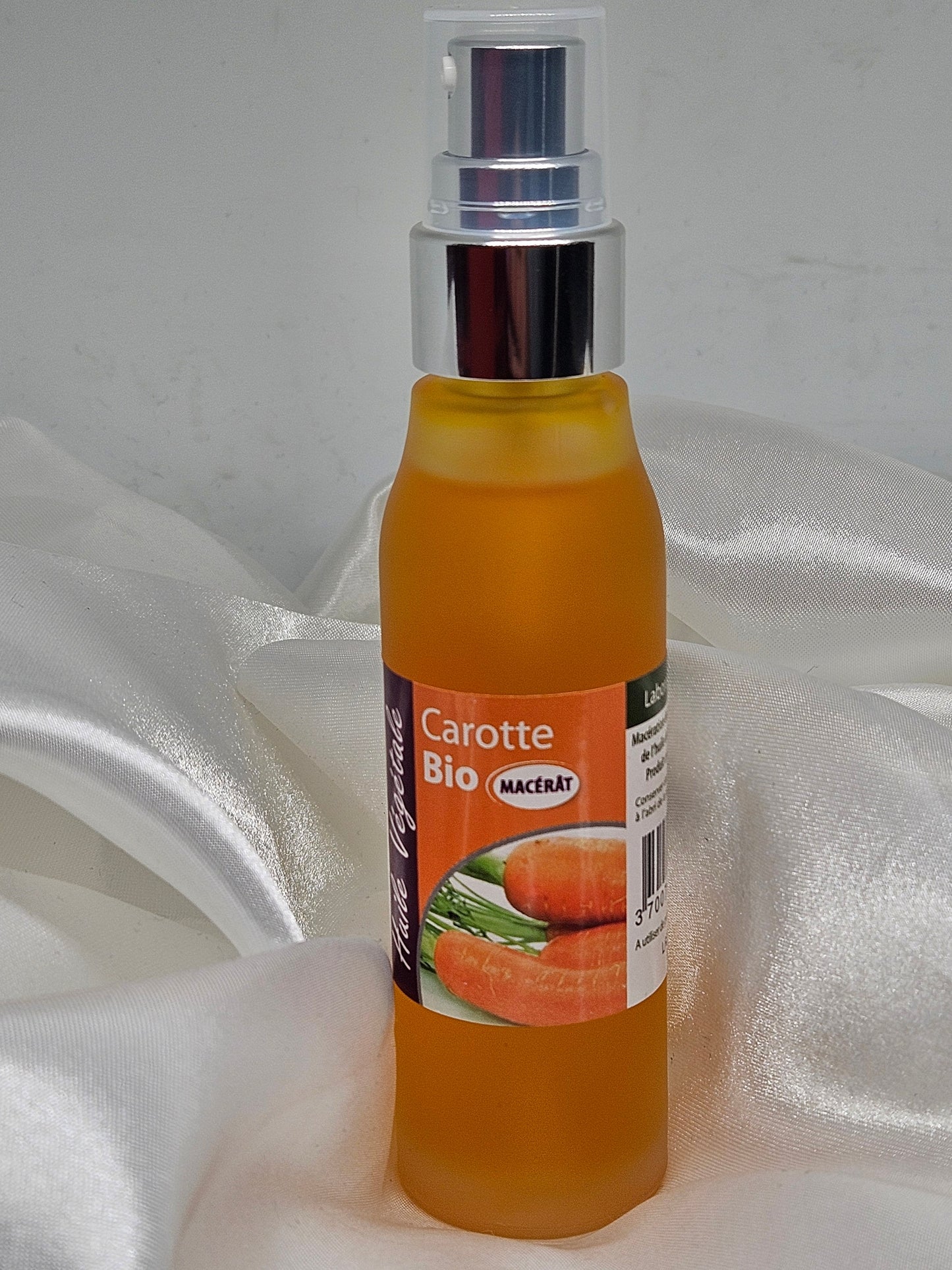 Huile végétale de carotte 50 ml laboratoire altho La farigoule mille et une plante