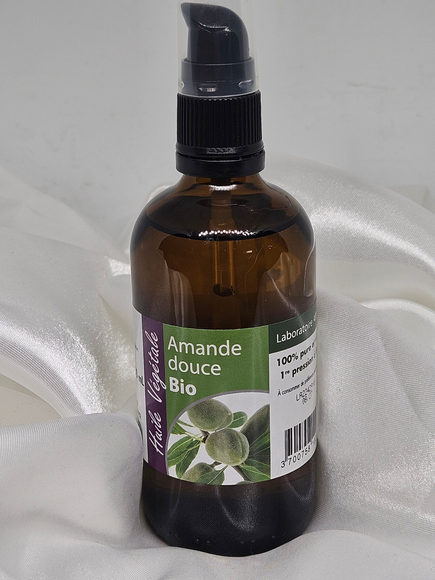 Huile végétale amande douce 100 ml laboratoire altho La farigoule mille et une plante