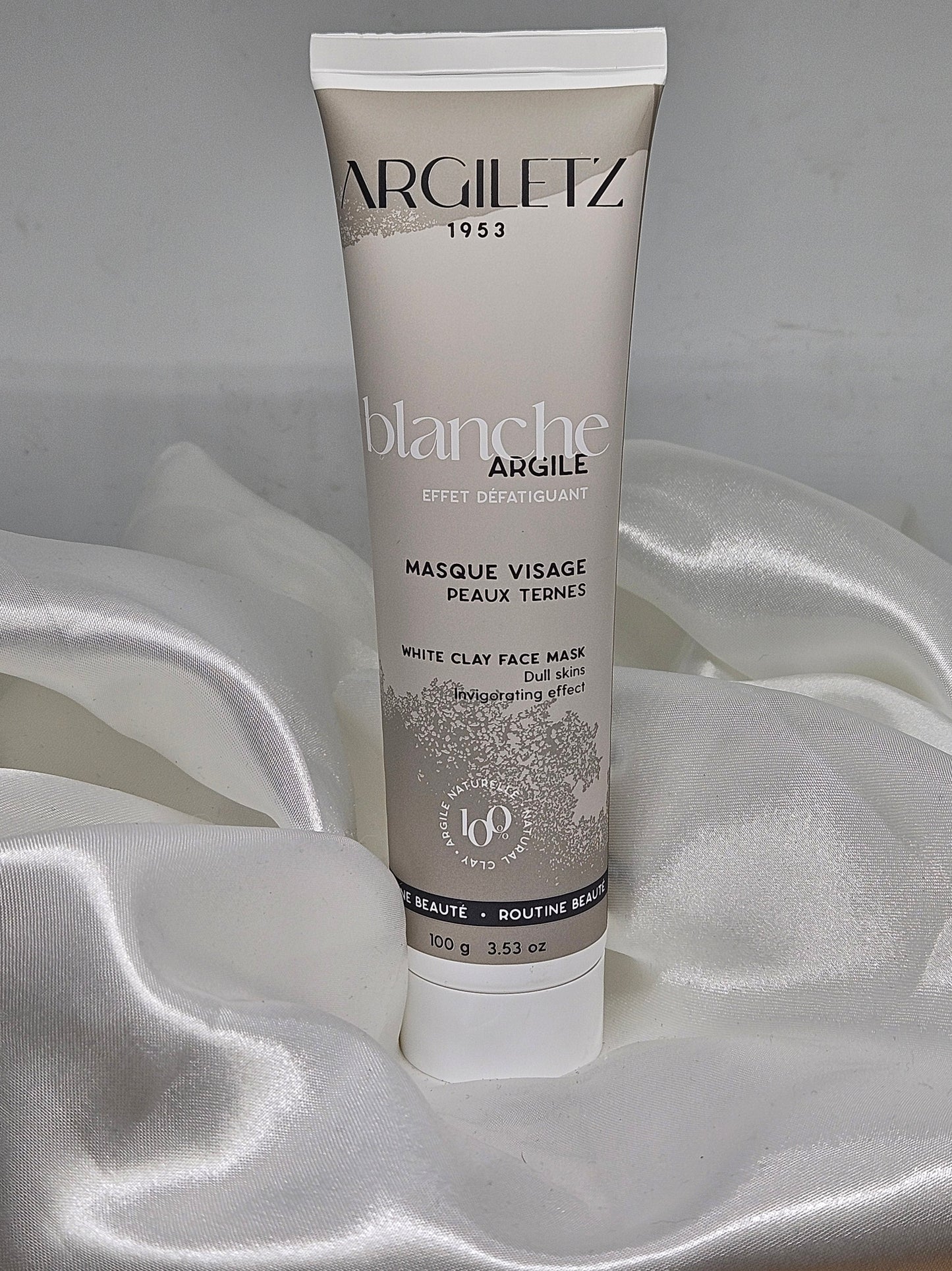Argile blanche tube 100 grs argiletz La farigoule mille et une plante