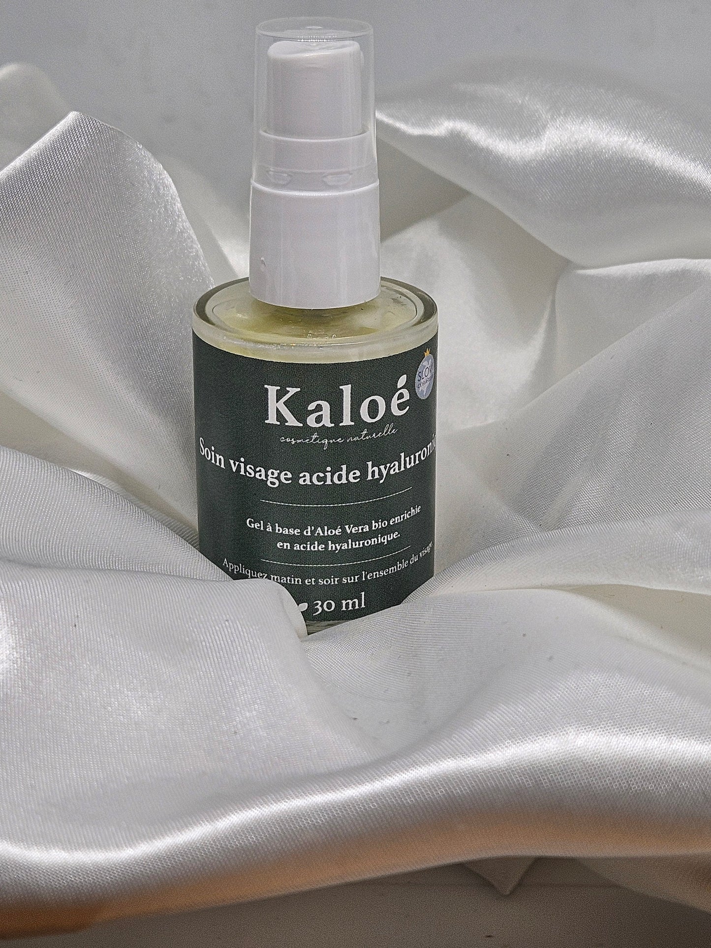 Soin visage acide hyaluronique kaloé La farigoule mille et une plante