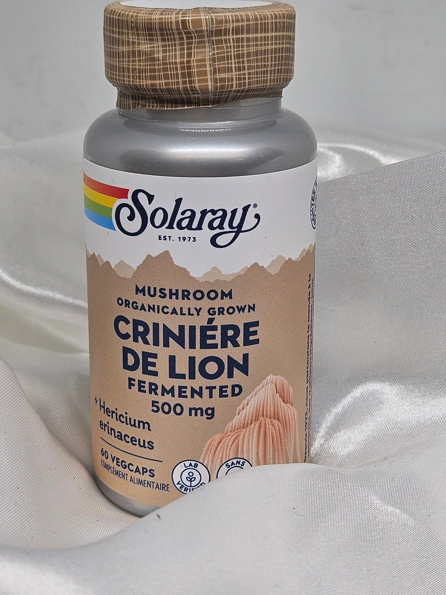 Crinière de lion 60 gélules solaray La farigoule mille et une plante