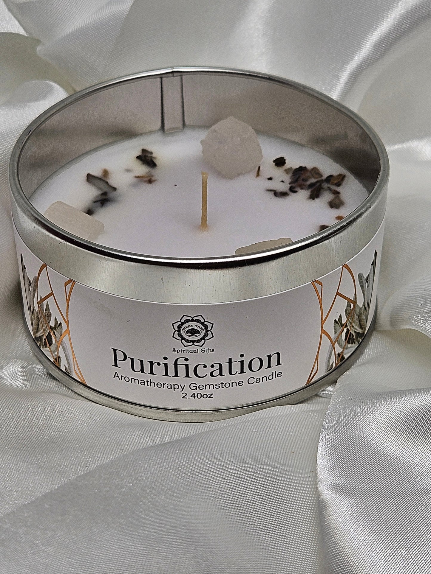 Bougie " purification " La farigoule mille et une plante