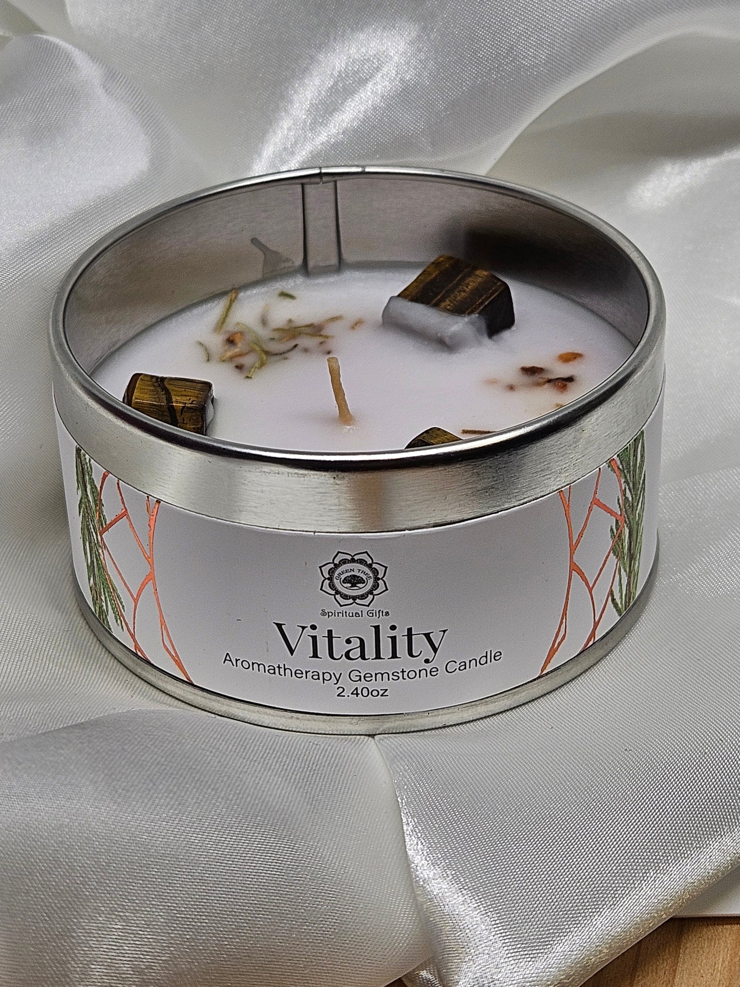 Bougie " vitalité " La farigoule mille et une plante
