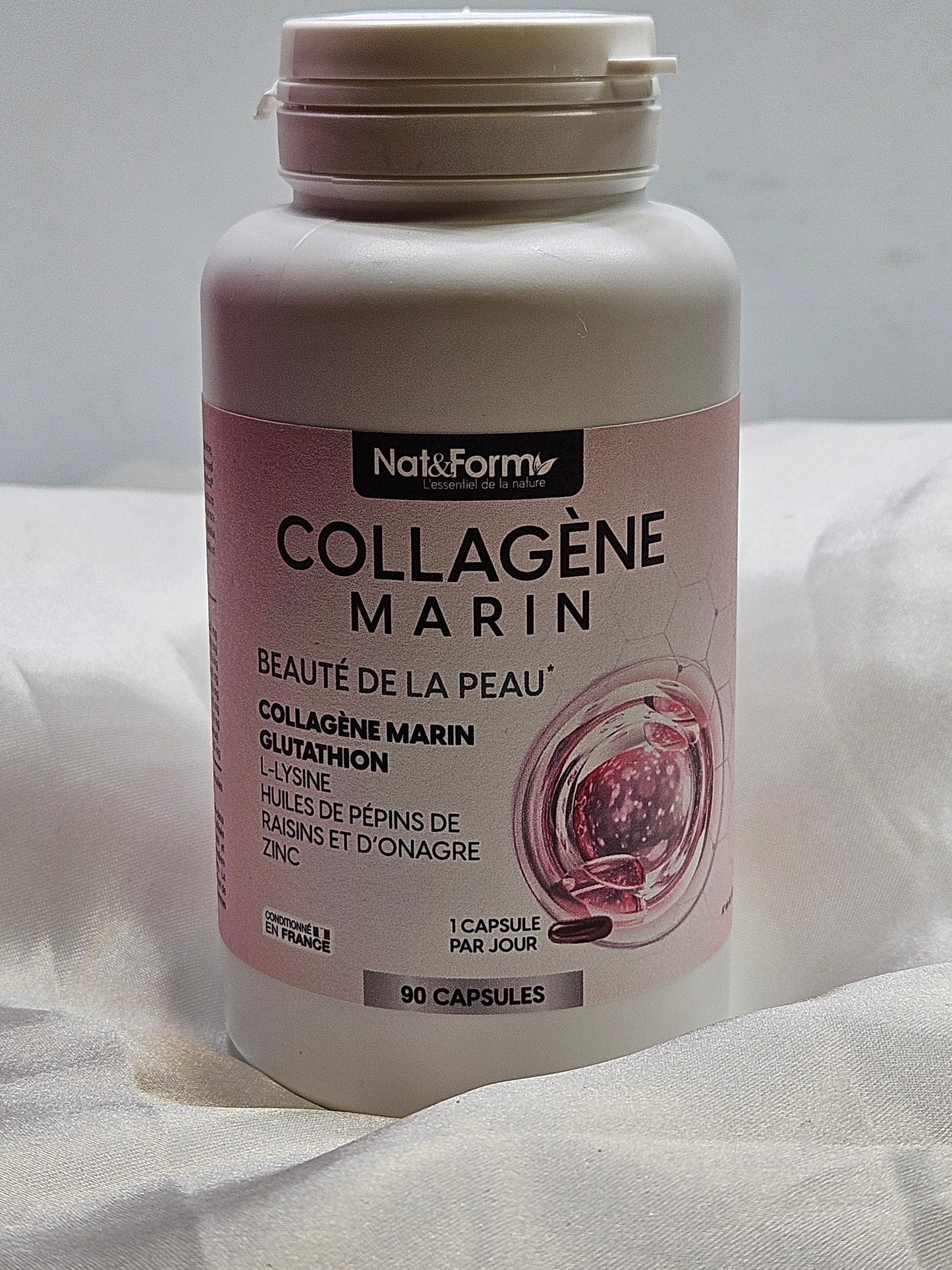 Collagène marin 90 gélules nat et form