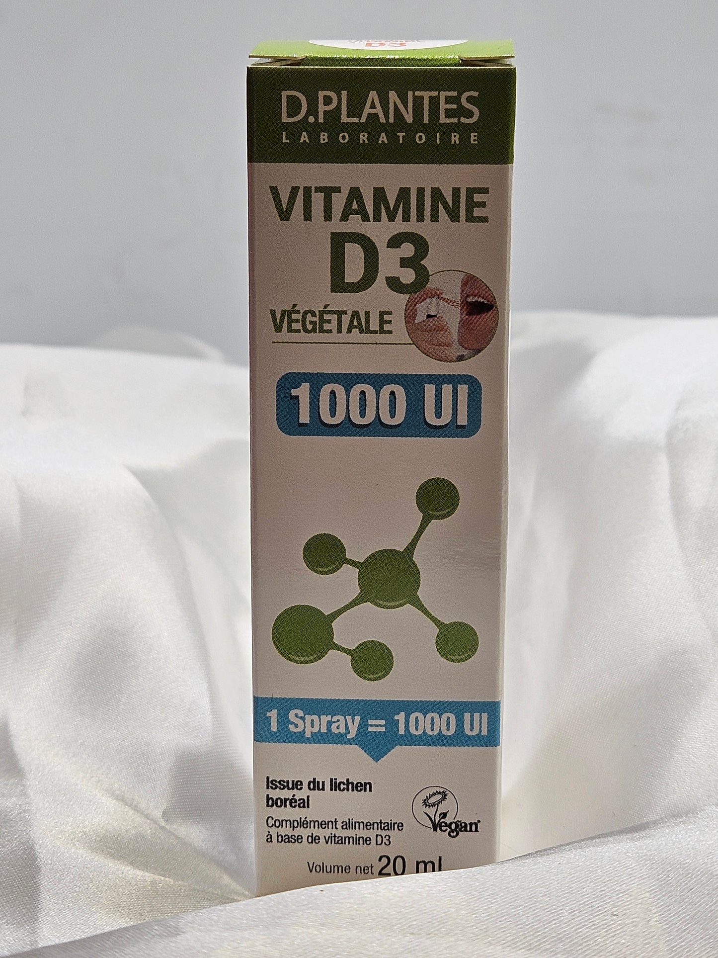 Vitamine D3 végétal spray 1000 ui D.plante