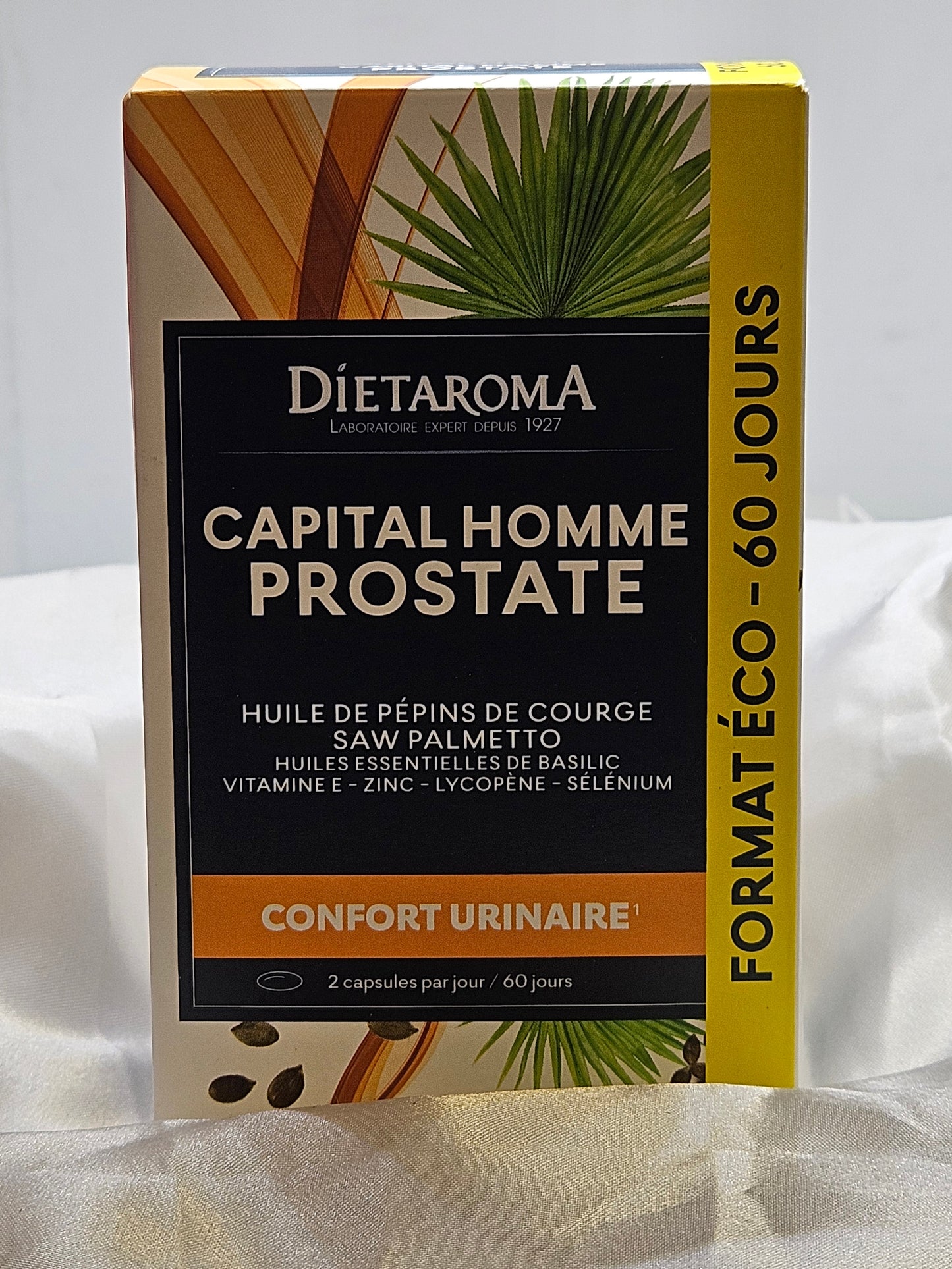Capital homme prostate format eco 120 capsules Dietaroma La farigoule mille et une plante