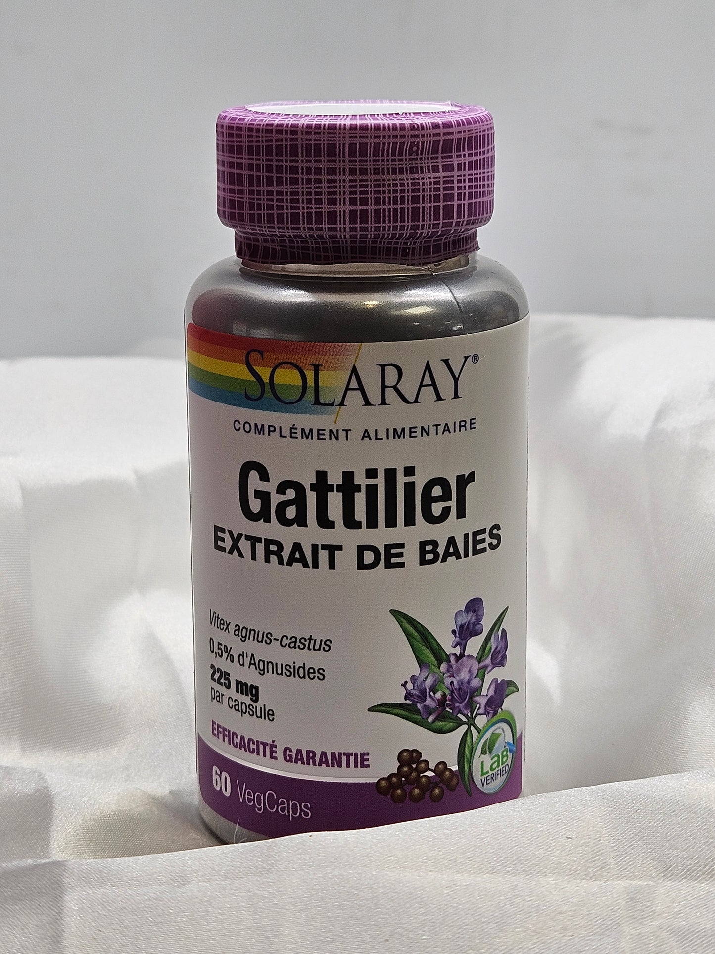 Gattilier 60 gélules solaray