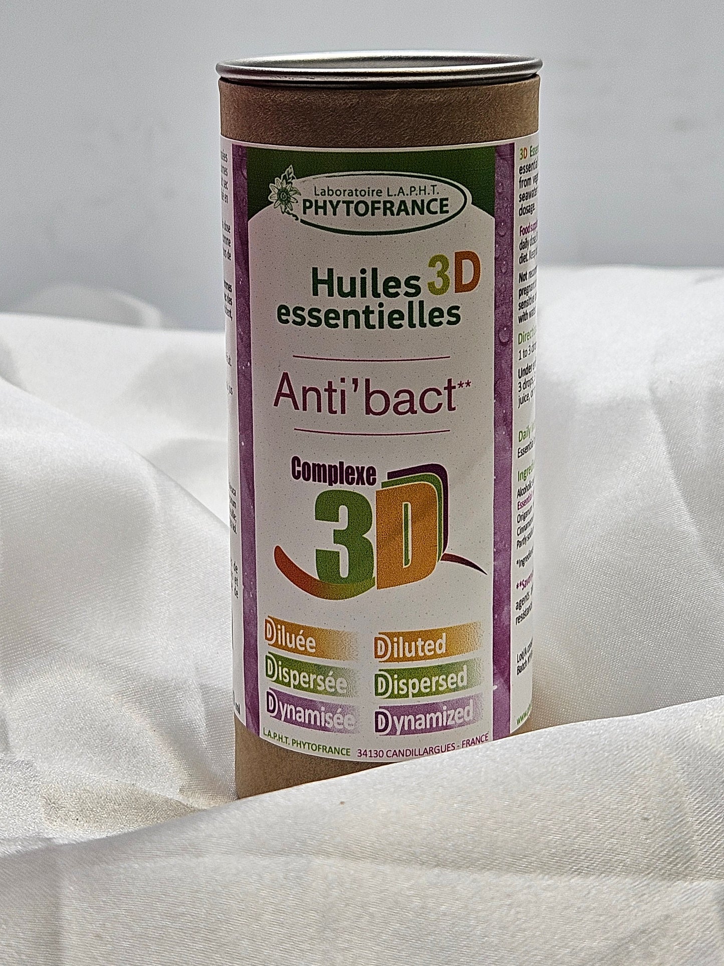 H.e 3D anti bact 10 ml phytofrance La farigoule mille et une plante