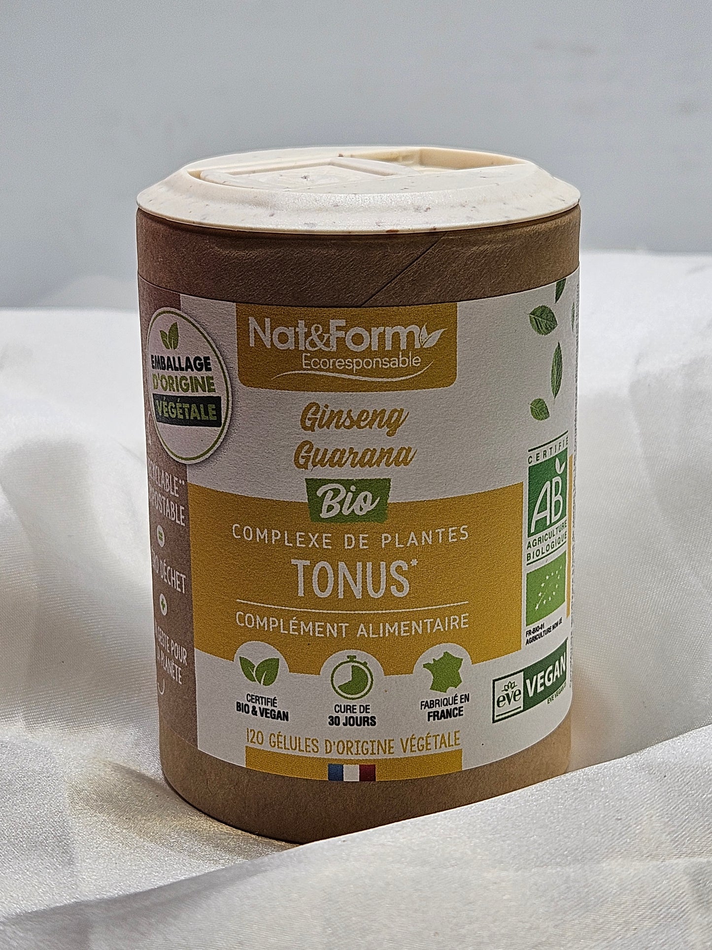 Ginseng guarana 120 comprimés nat et form