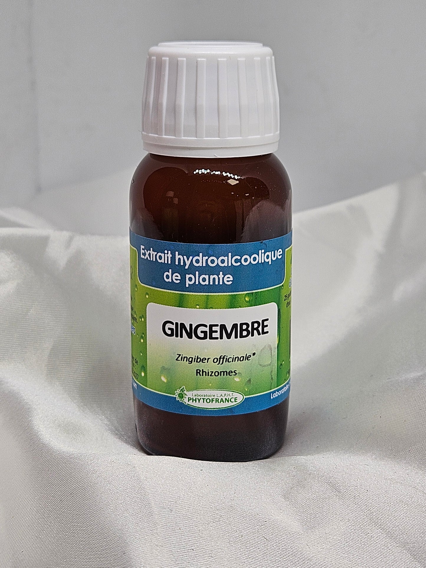 Extrait de plante fraîche Gingembre 60 ml Phytofrance La farigoule mille et une plante