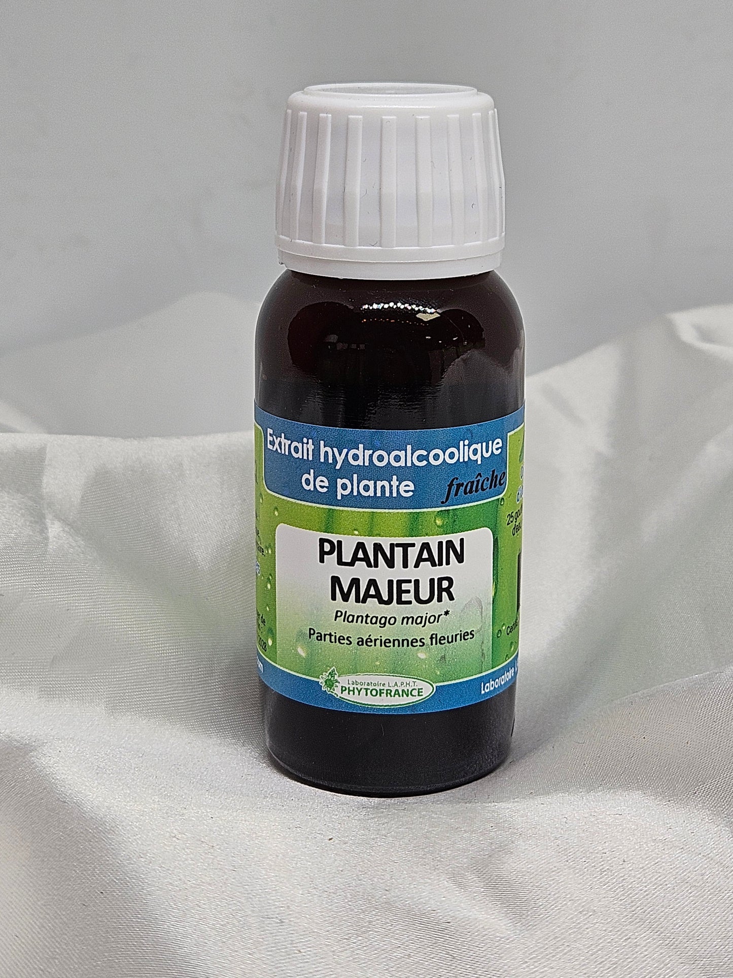 Extrait de plante fraîche plantain 60 ml Phytofrance La farigoule mille et une plante